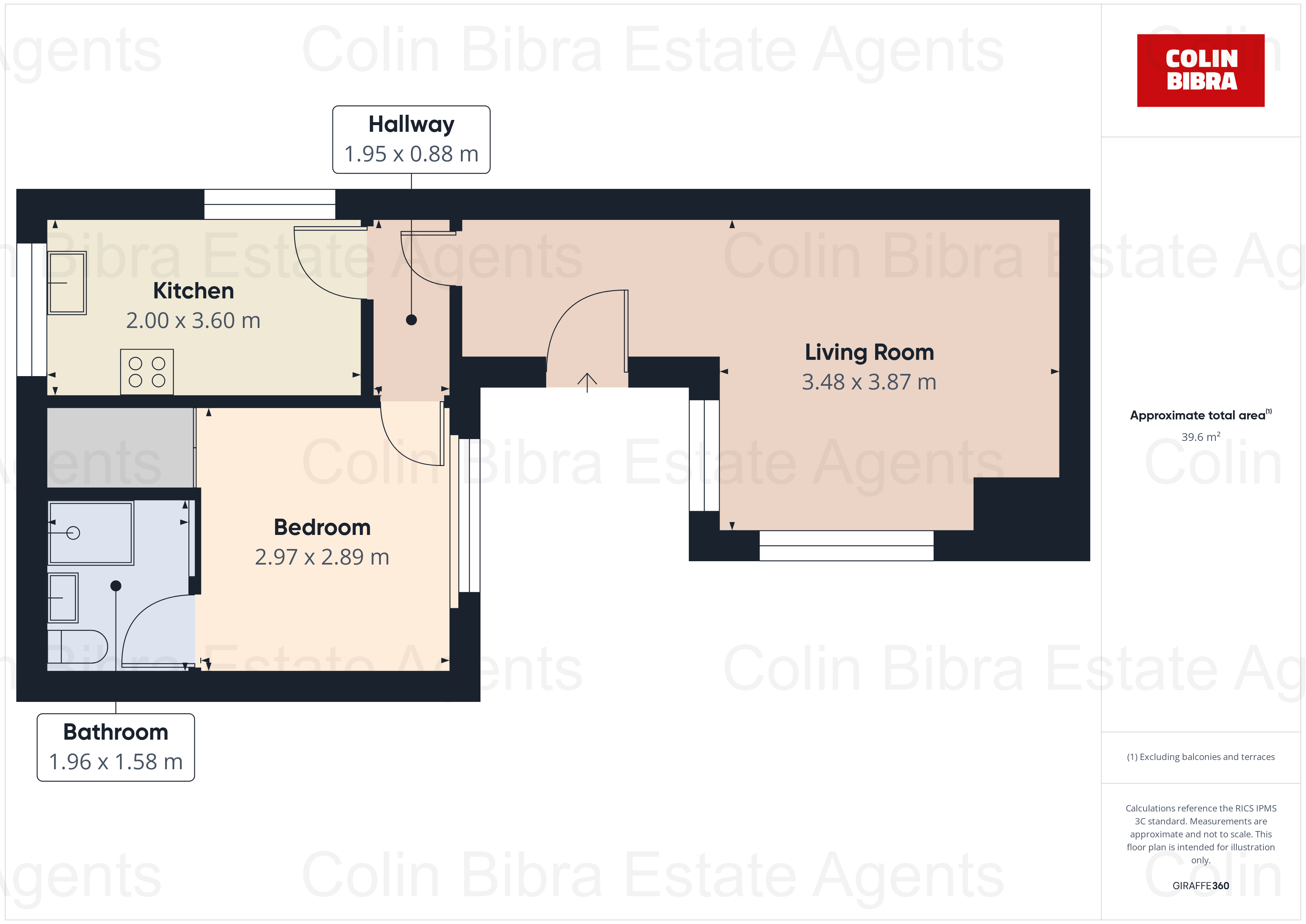 3, Deal Mews, London floorplan