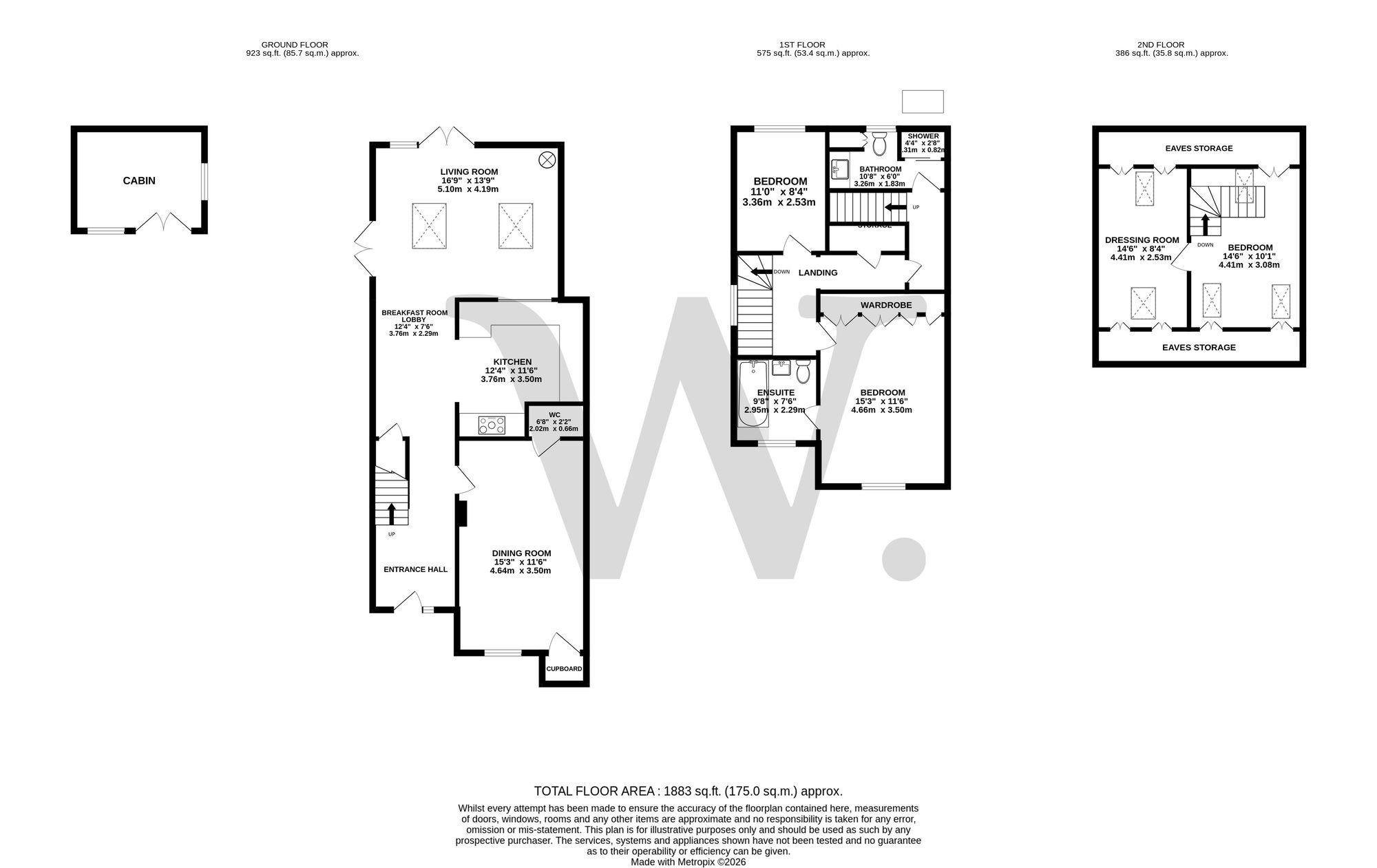 26 Chamberlin Court, Norwich floorplan