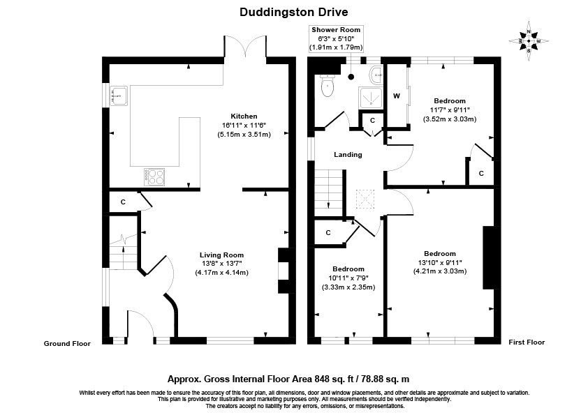 86, Duddingston Drive, Kirkcaldy floorplan