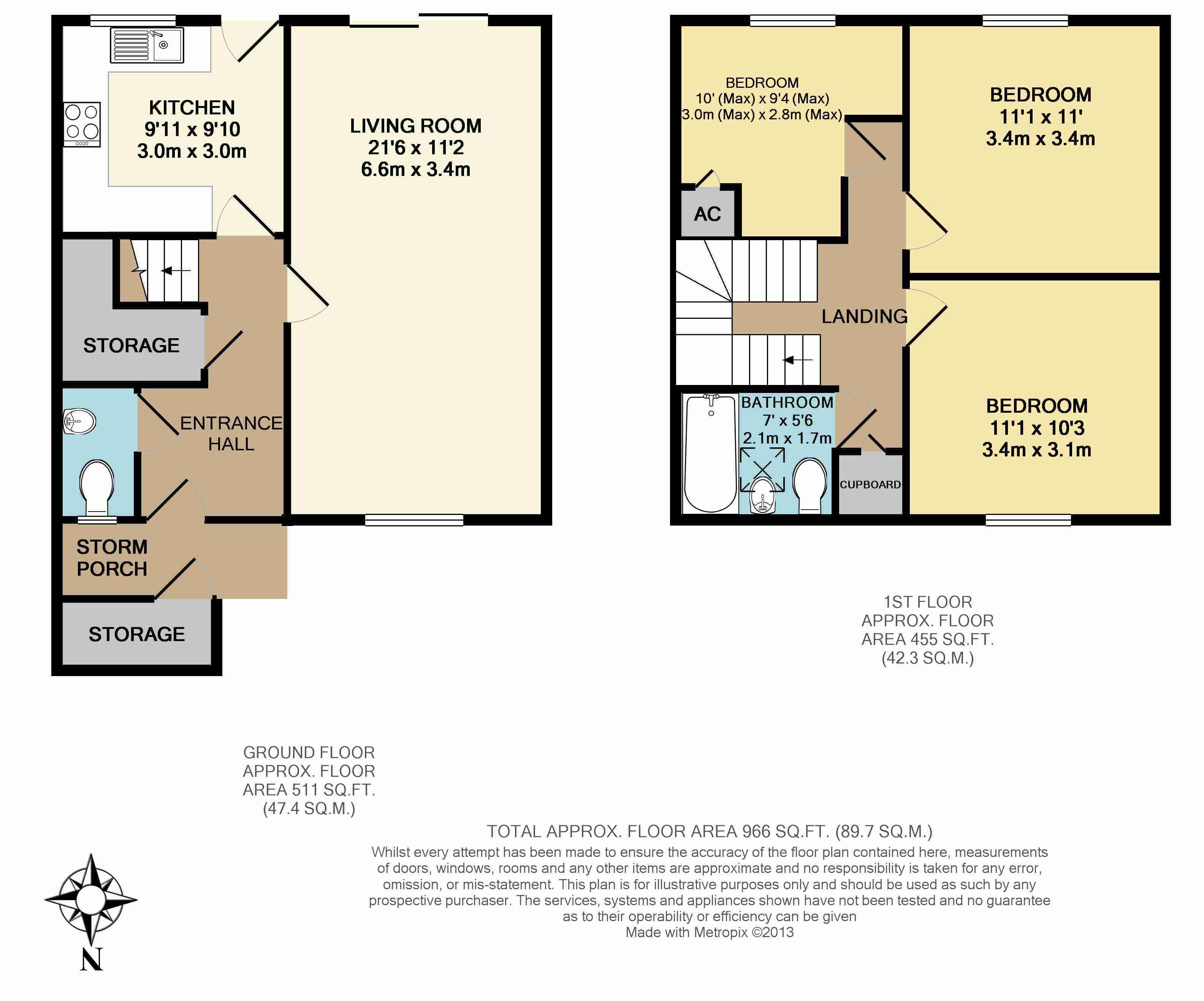 Free property report 46 Newgate Close, St Albans, AL4 9JE Chimnie