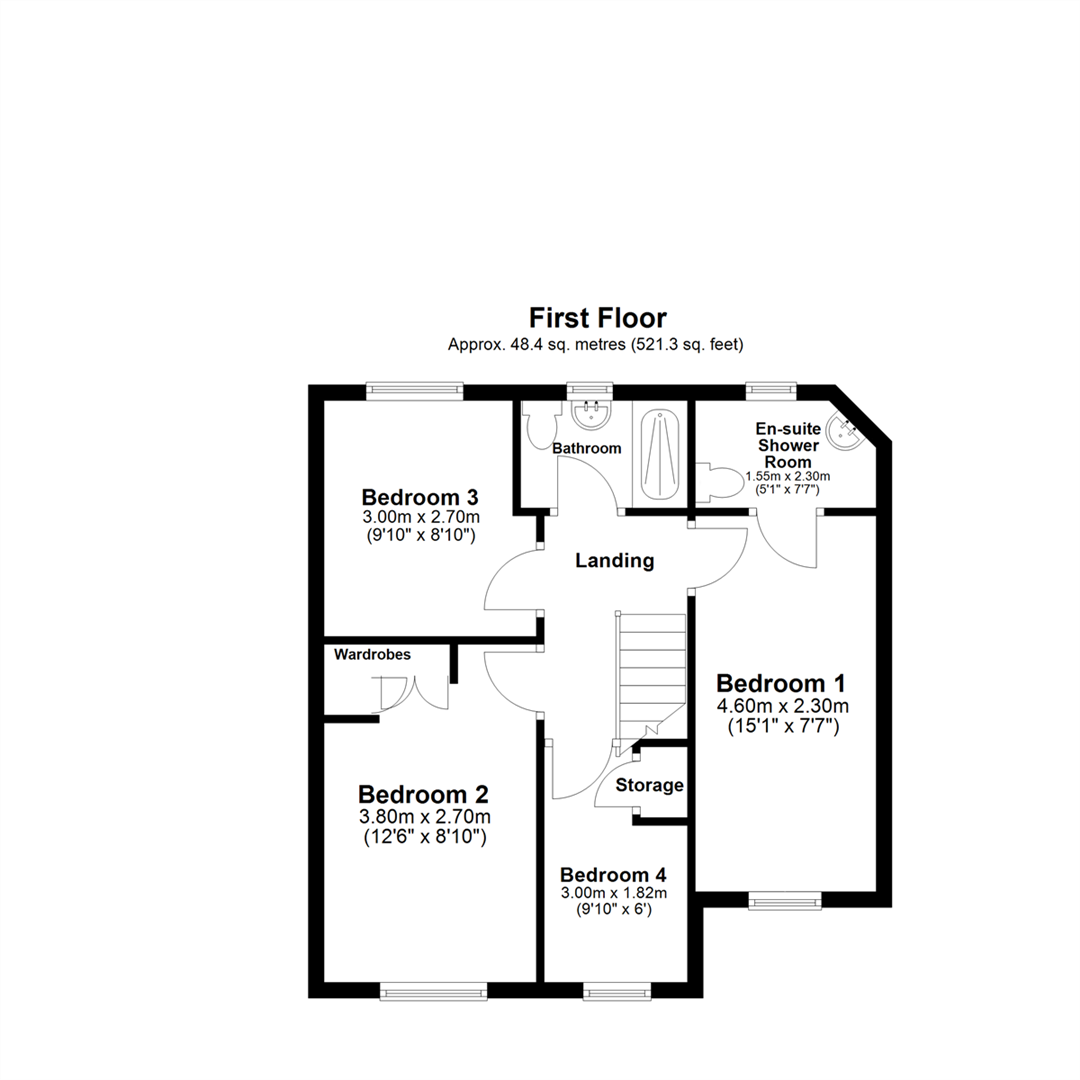Pond View House, The Green, Selby floorplan