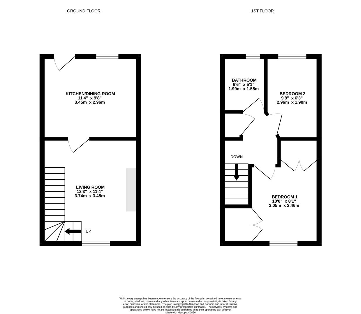 Brook Street, Raunds floorplan