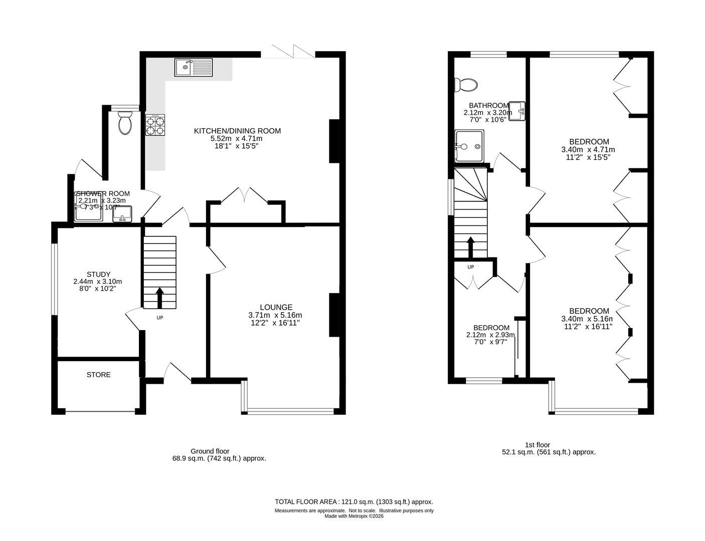 38, Central Way, Carshalton floorplan