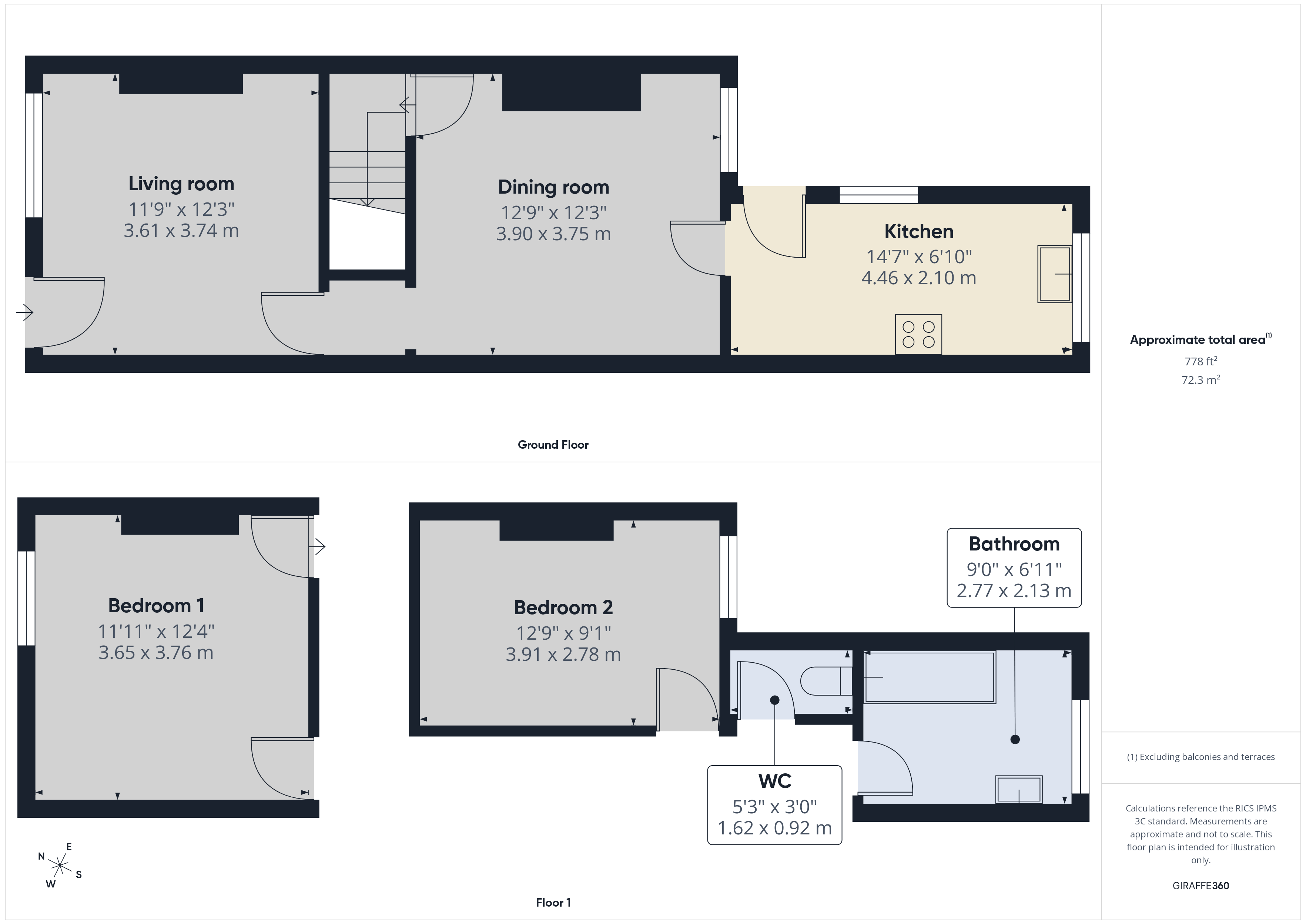 Wharf Road, Nottingham floorplan