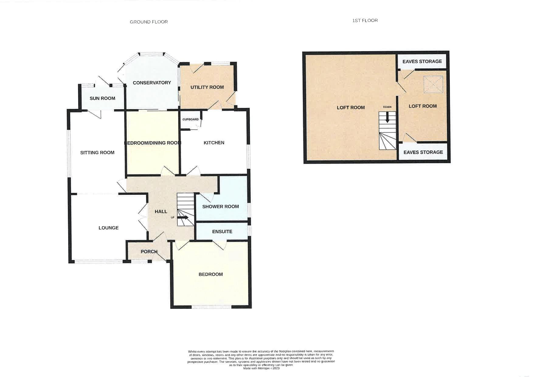4, Green Road, Rhos on Sea floorplan