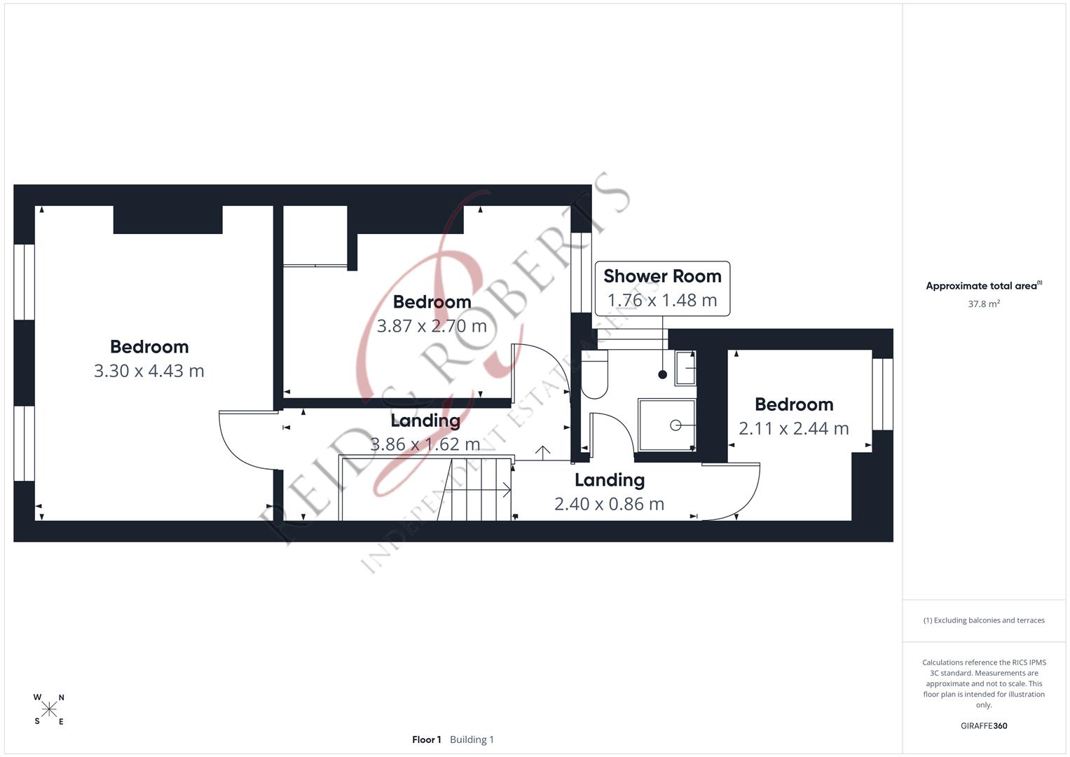 239, Chester Road, Flint floorplan