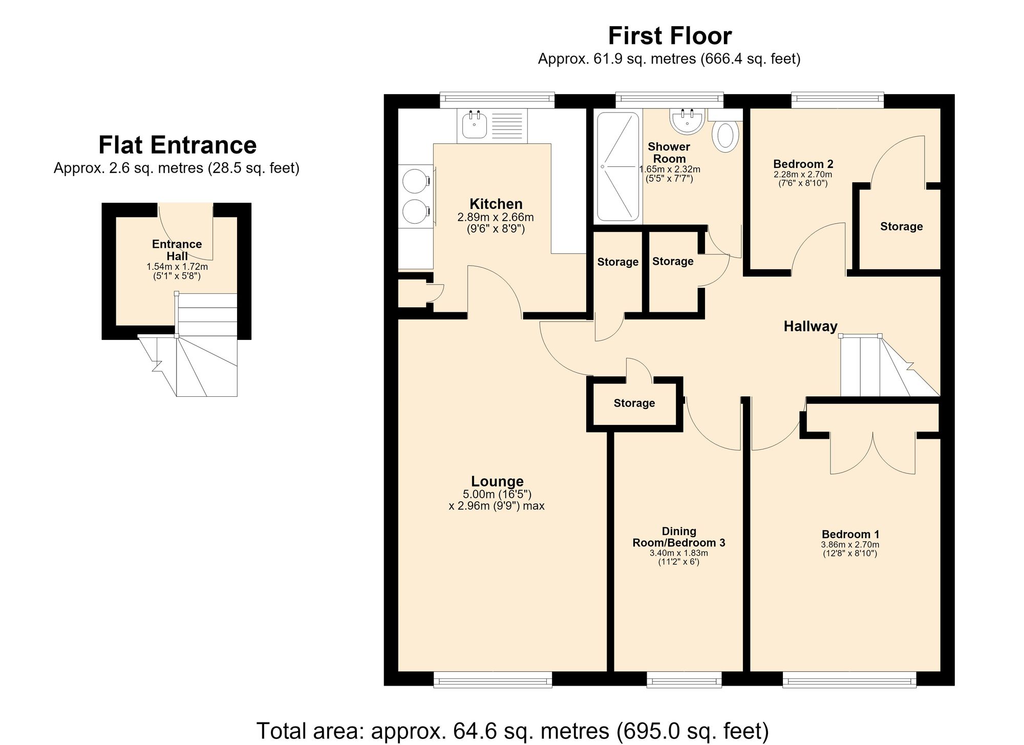 8a Langsford Close, Barnoldswick floorplan