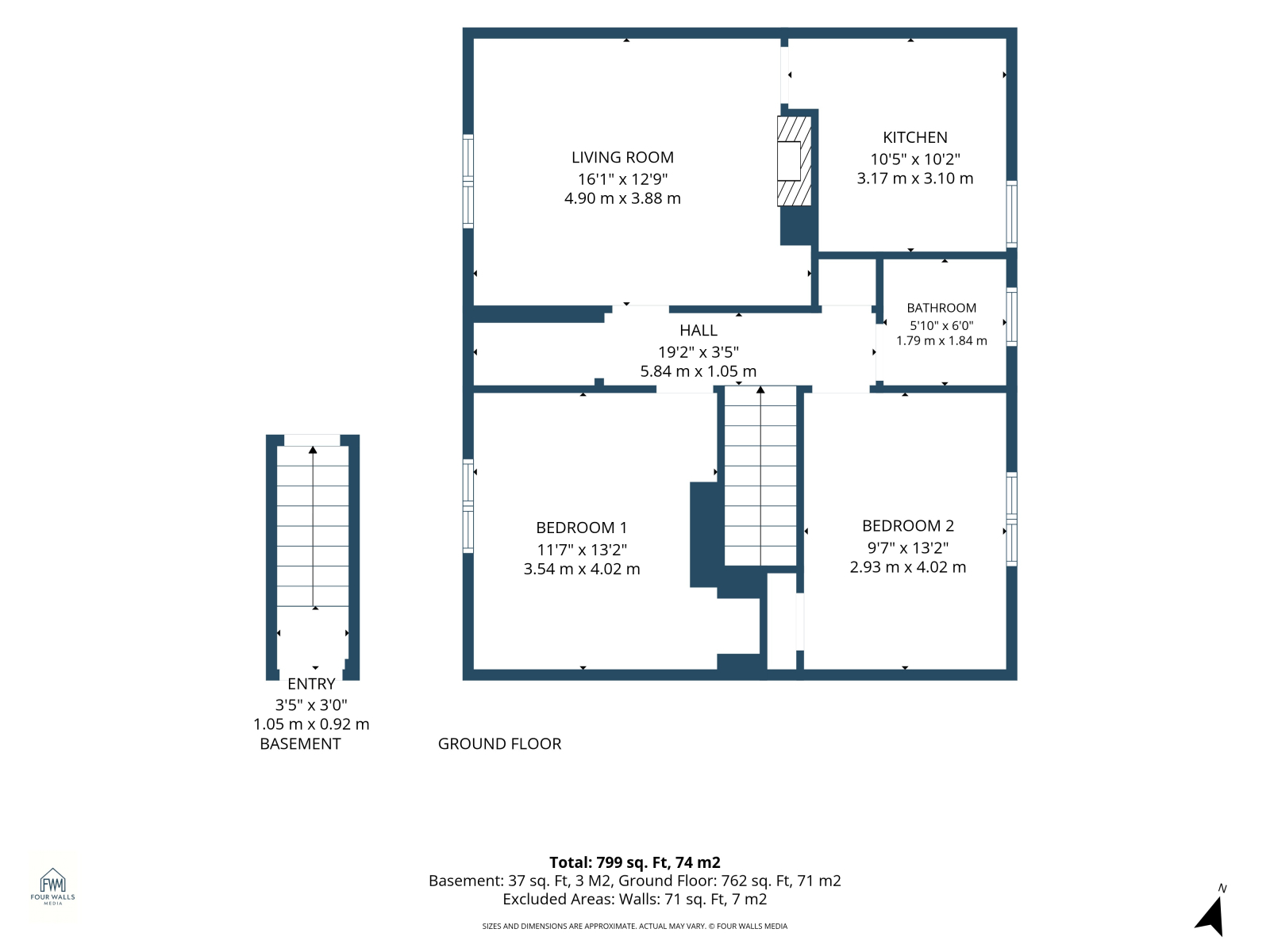 2, Crossburn Terrace, Loans, KA10 floorplan