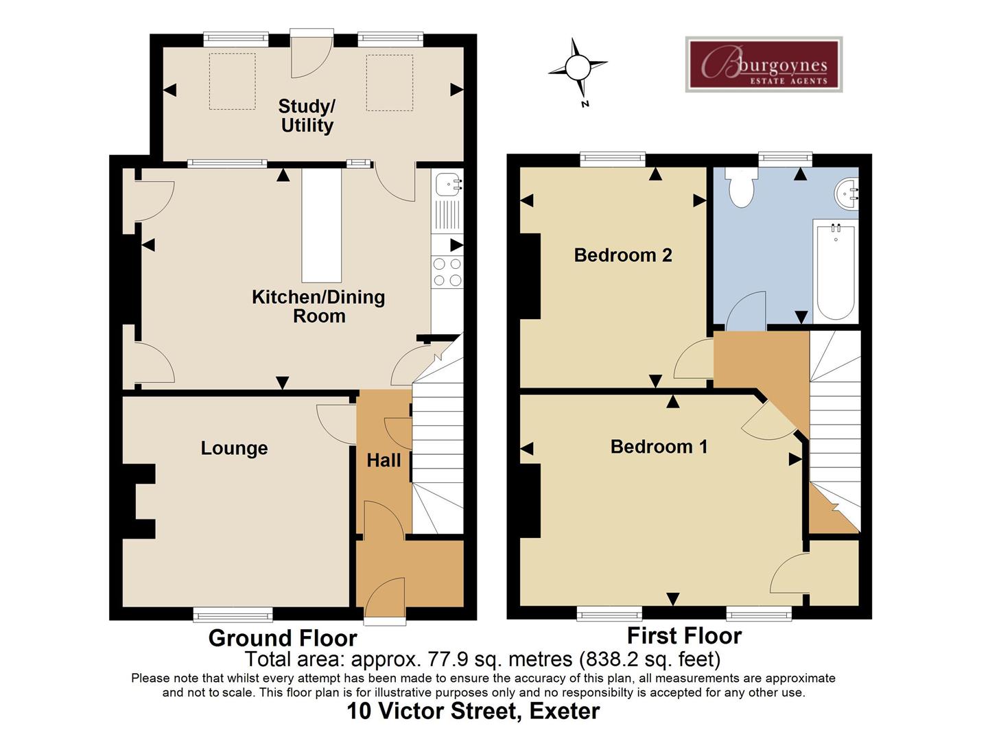 Victor Street, Heavitree, Exeter floorplan