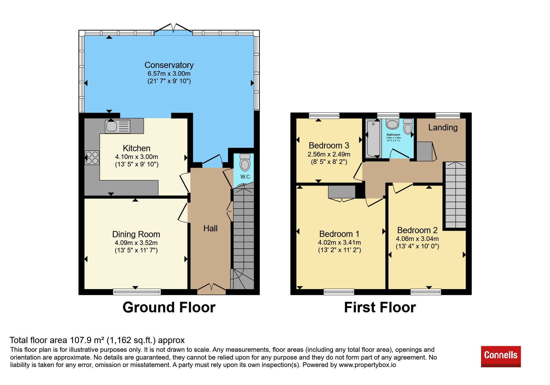 16, Ely Gardens, Borehamwood floorplan
