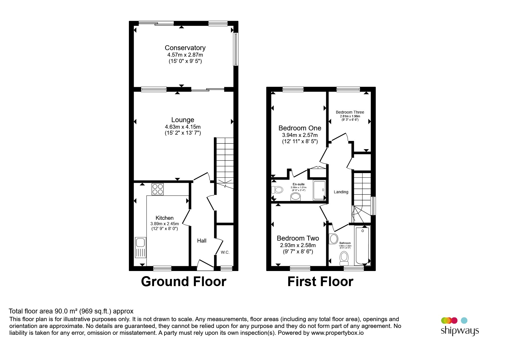 14, Izod Road, Rugby floorplan