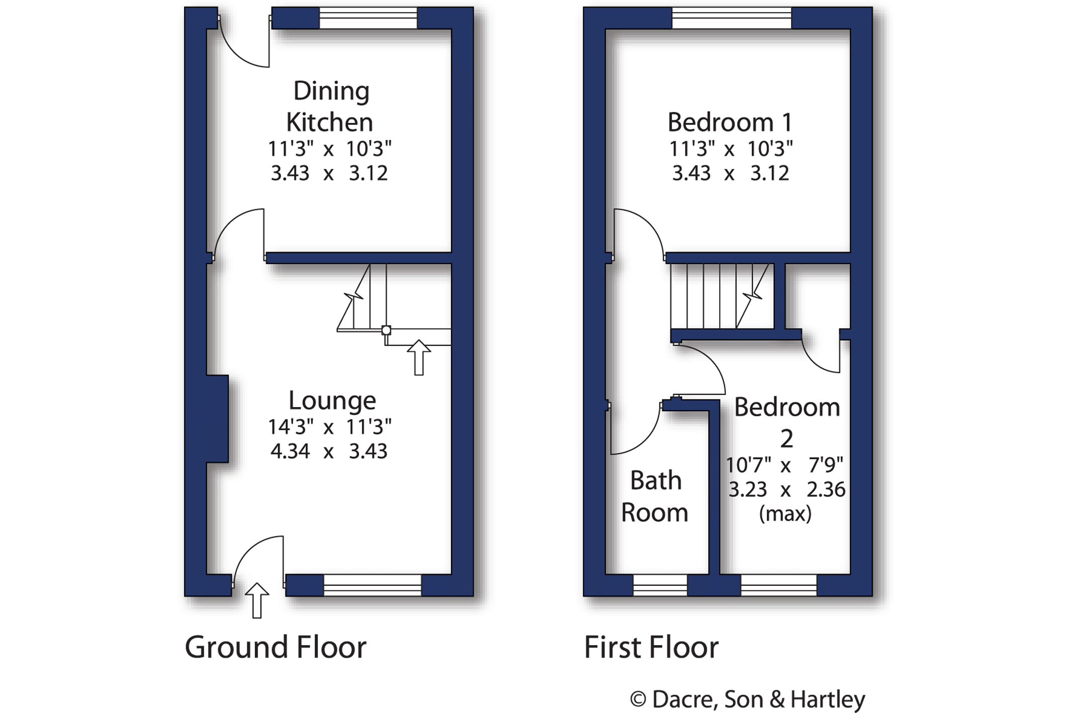1, Rombalds Court, Ilkley floorplan