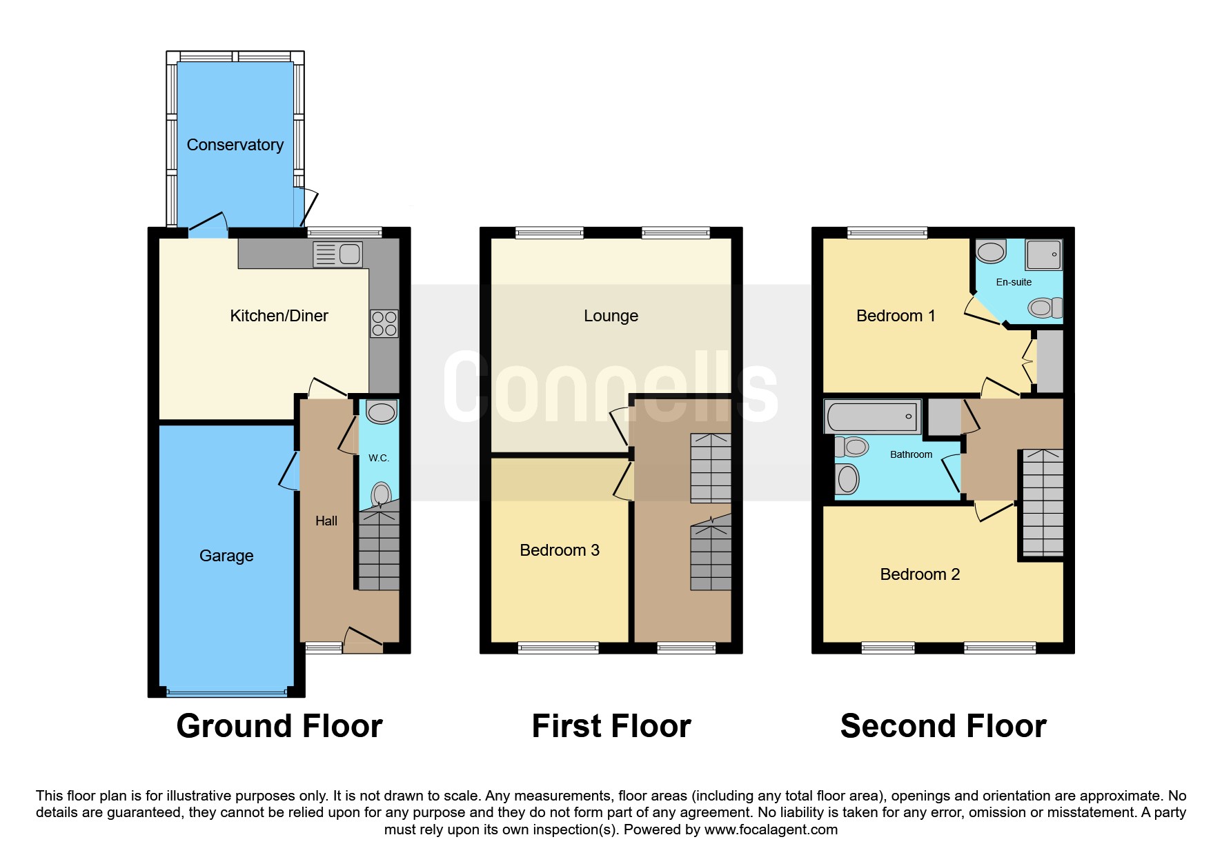 35, Gorseway, HATFIELD floorplan