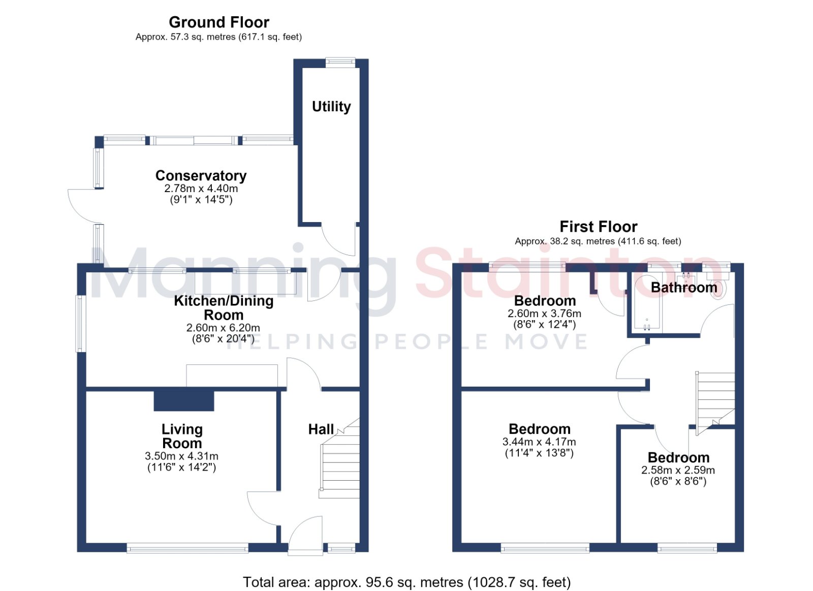 St. James Drive, Leeds floorplan