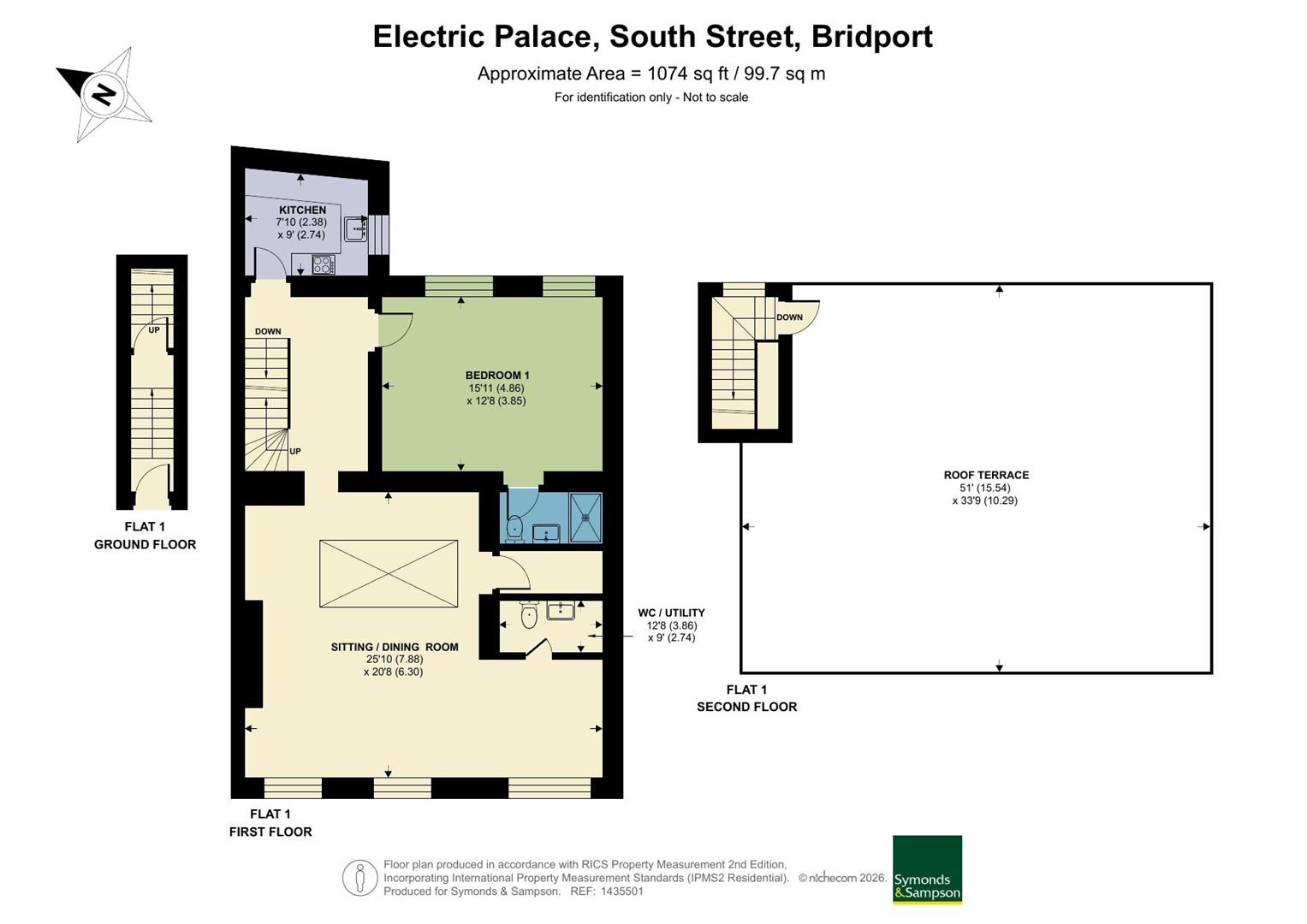 35b, South Street, Bridport floorplan