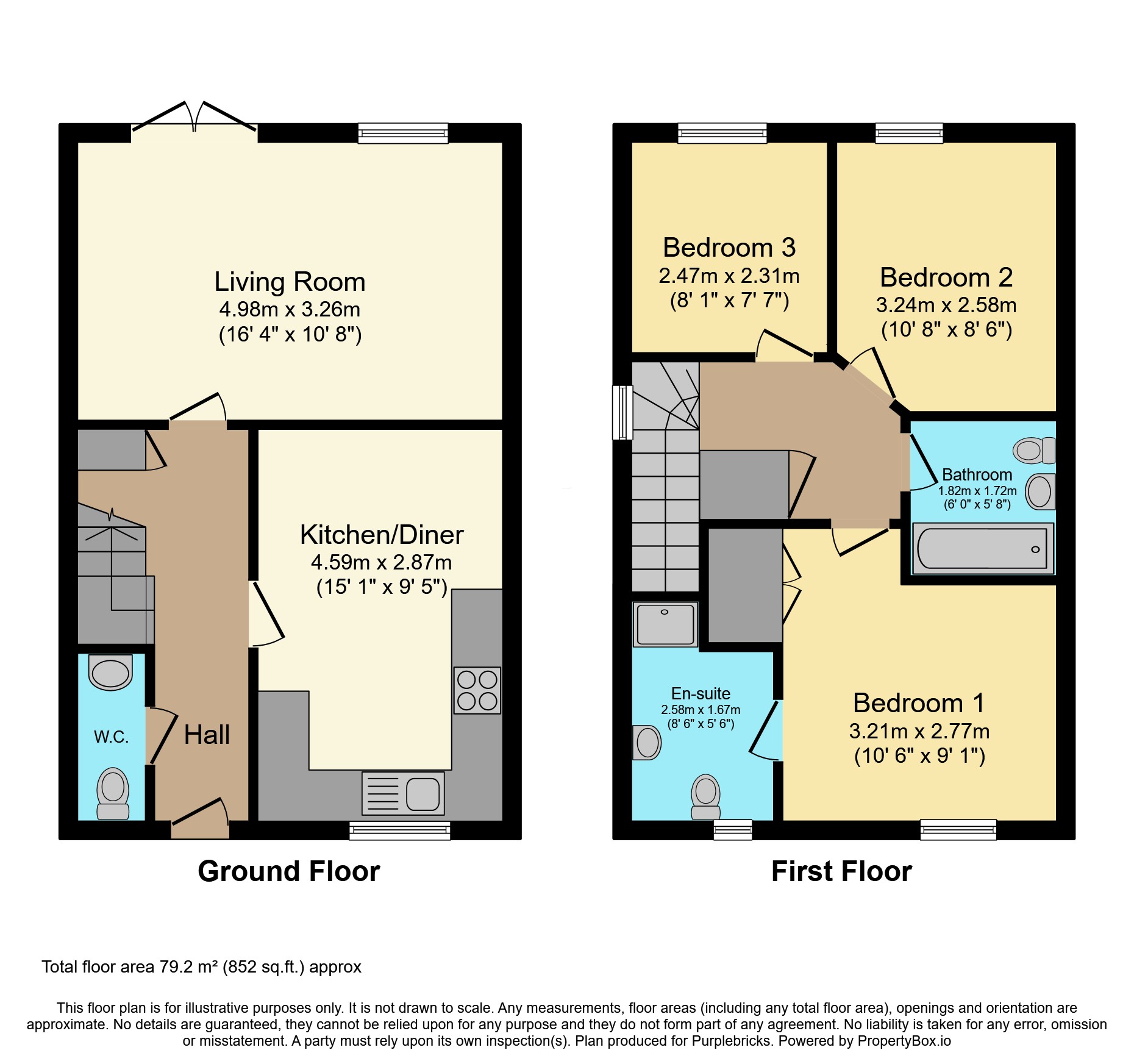 11, Popular Road, Great Blakenham, Ipswich floorplan
