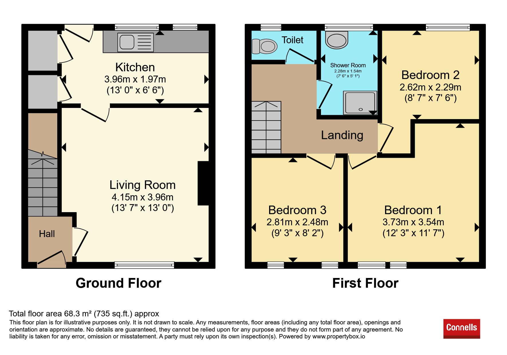 13, Dorset Road, Northampton floorplan