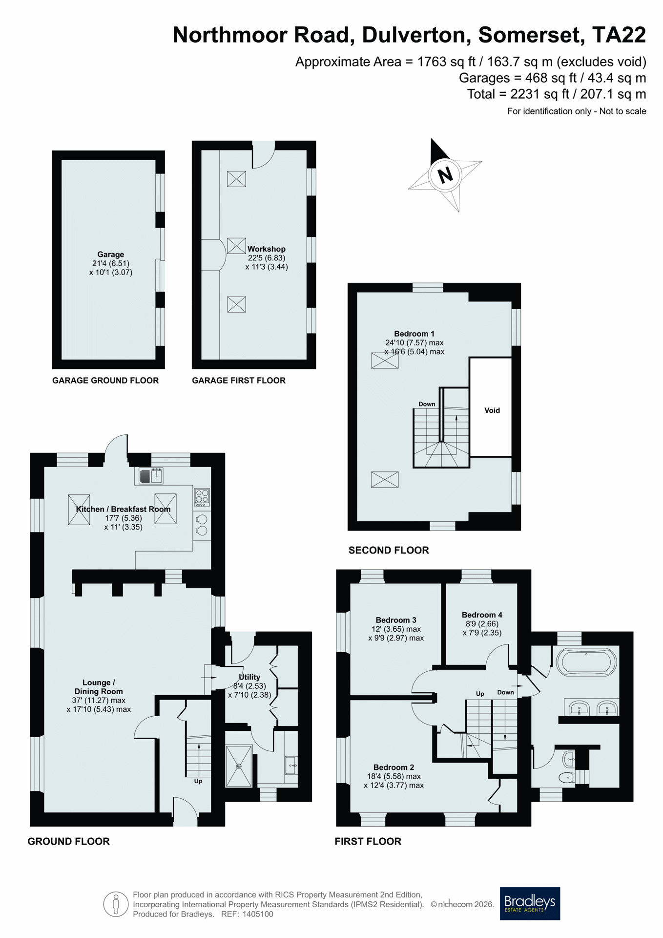 15, Northmoor Road, Somerset floorplan