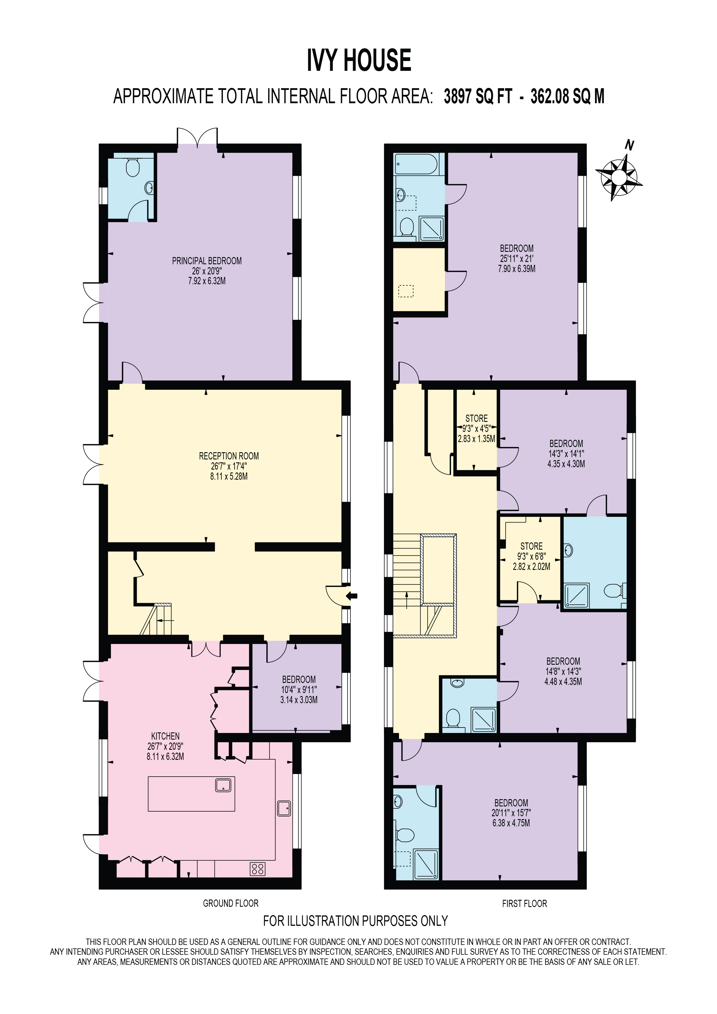 Watling Street, Radlett floorplan
