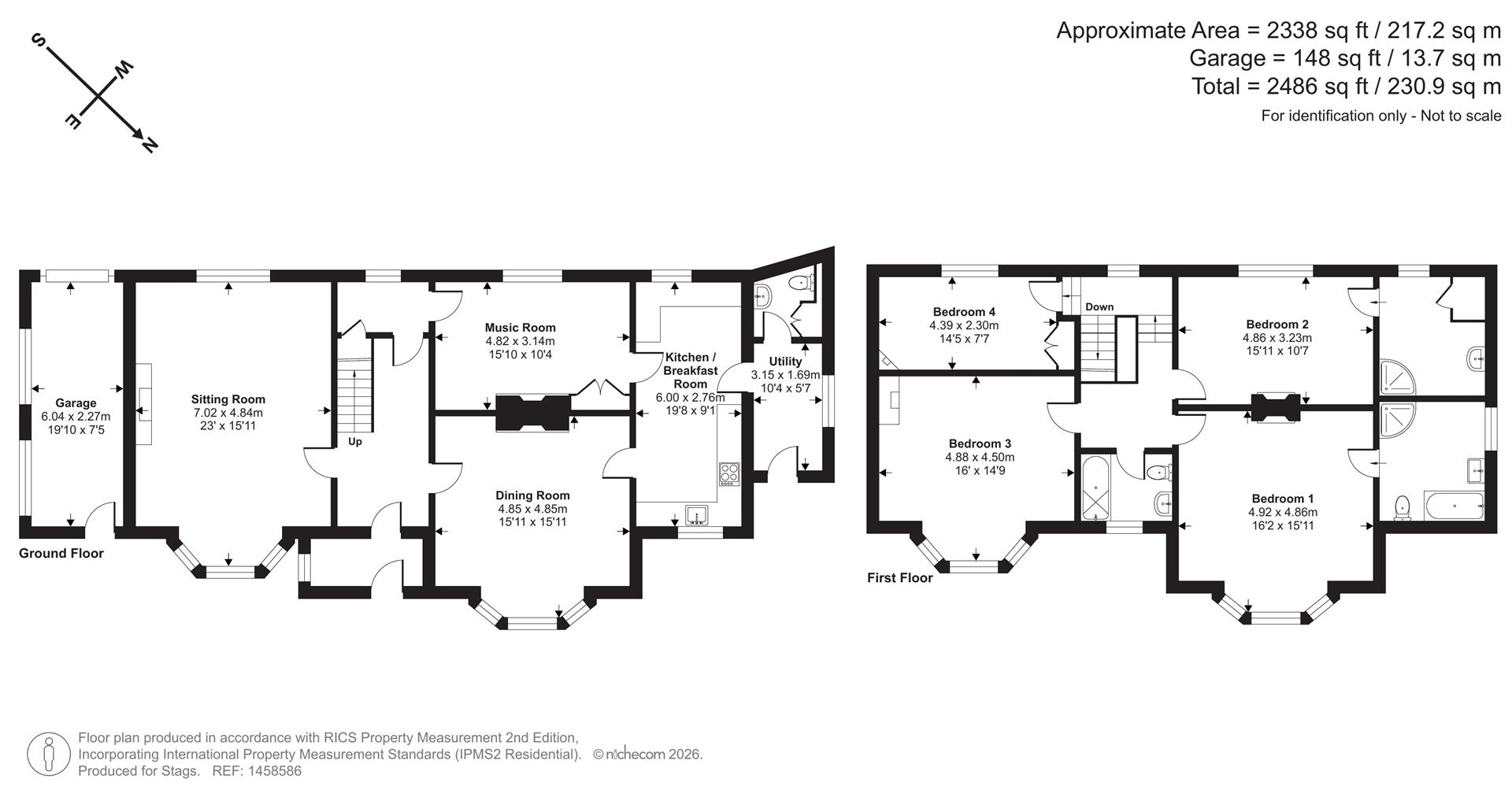 Claremont, Canal Hill, Tiverton floorplan