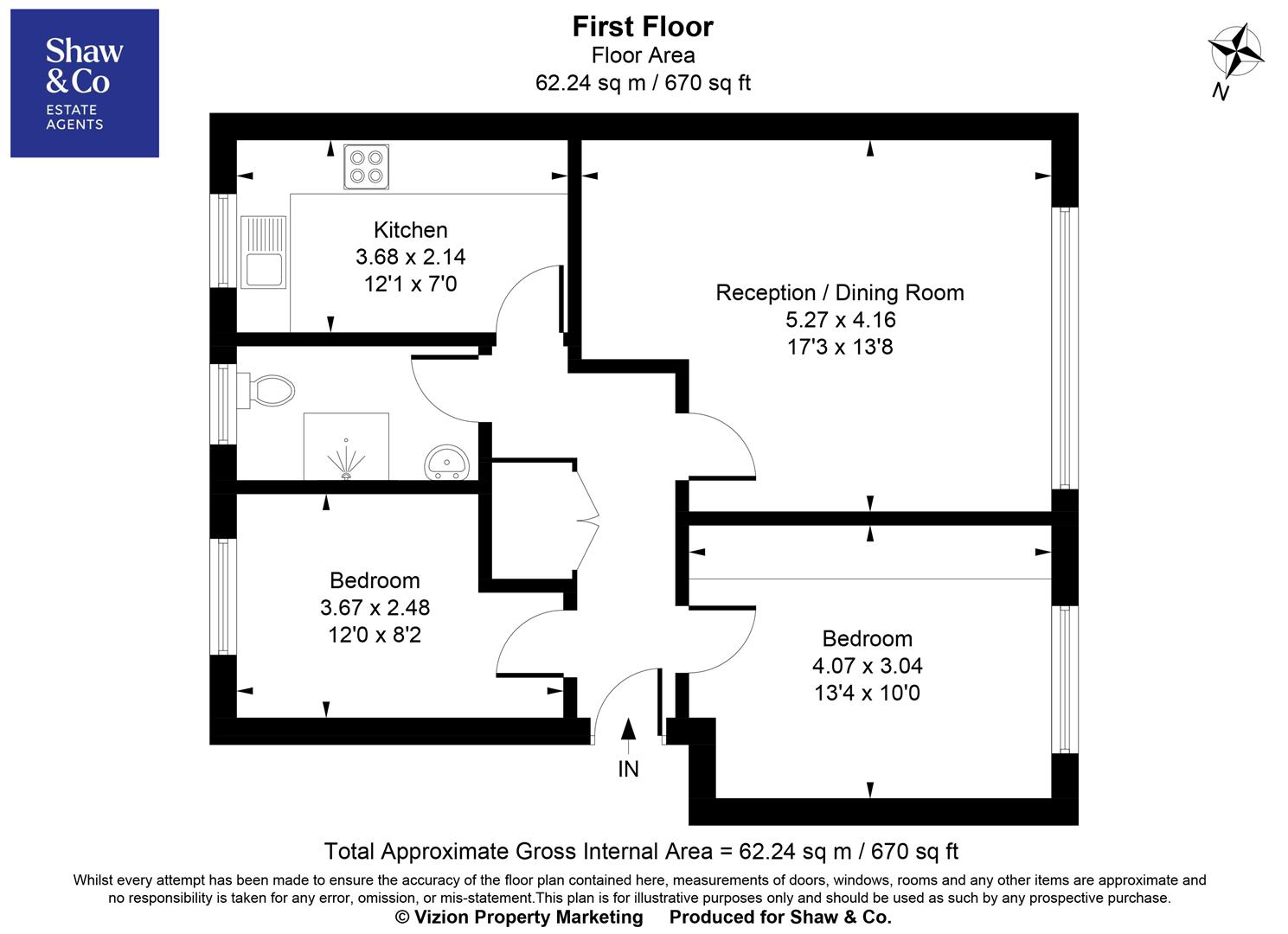 5, Memorial Close, Hounslow floorplan