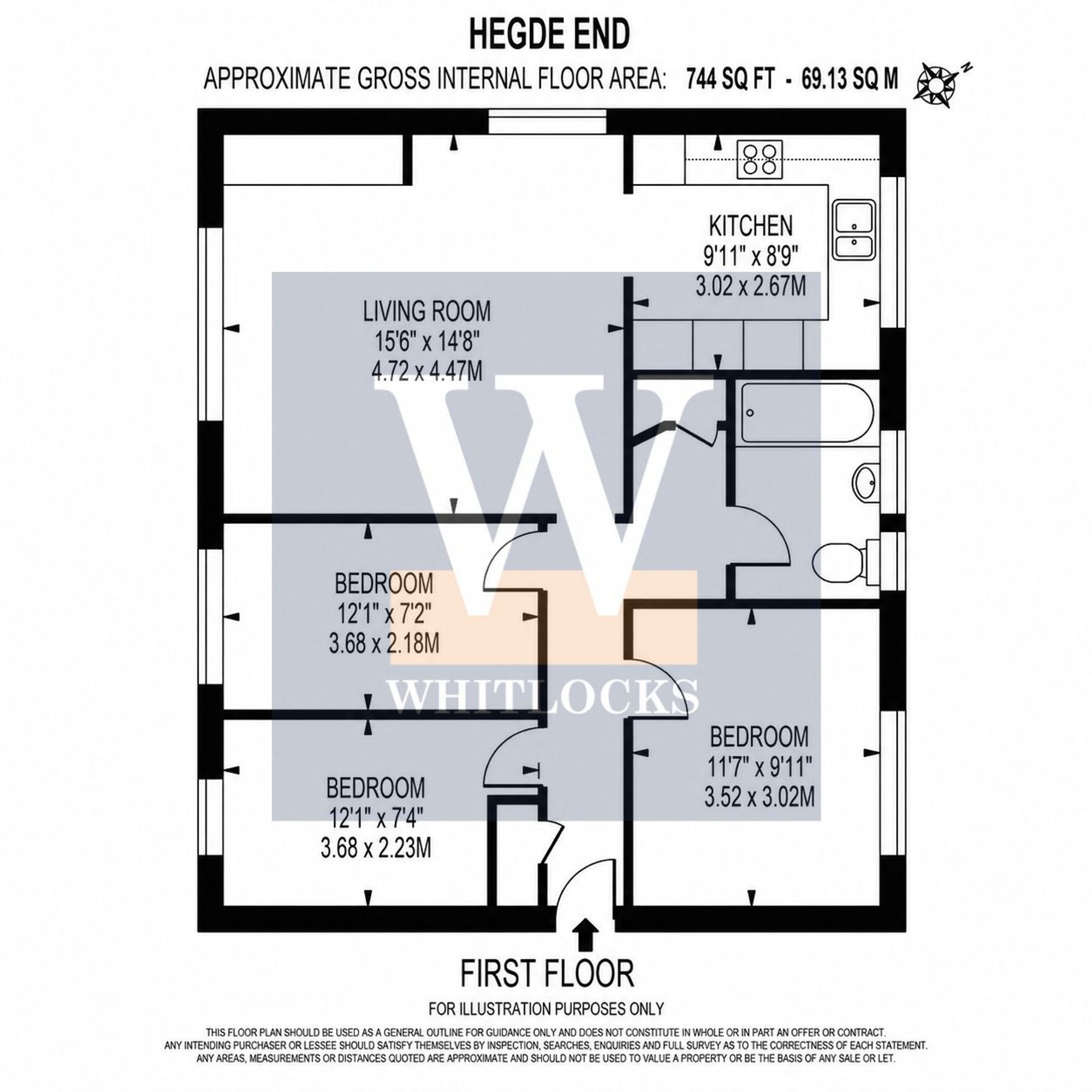 36 Hedge End, Bognor Regis floorplan