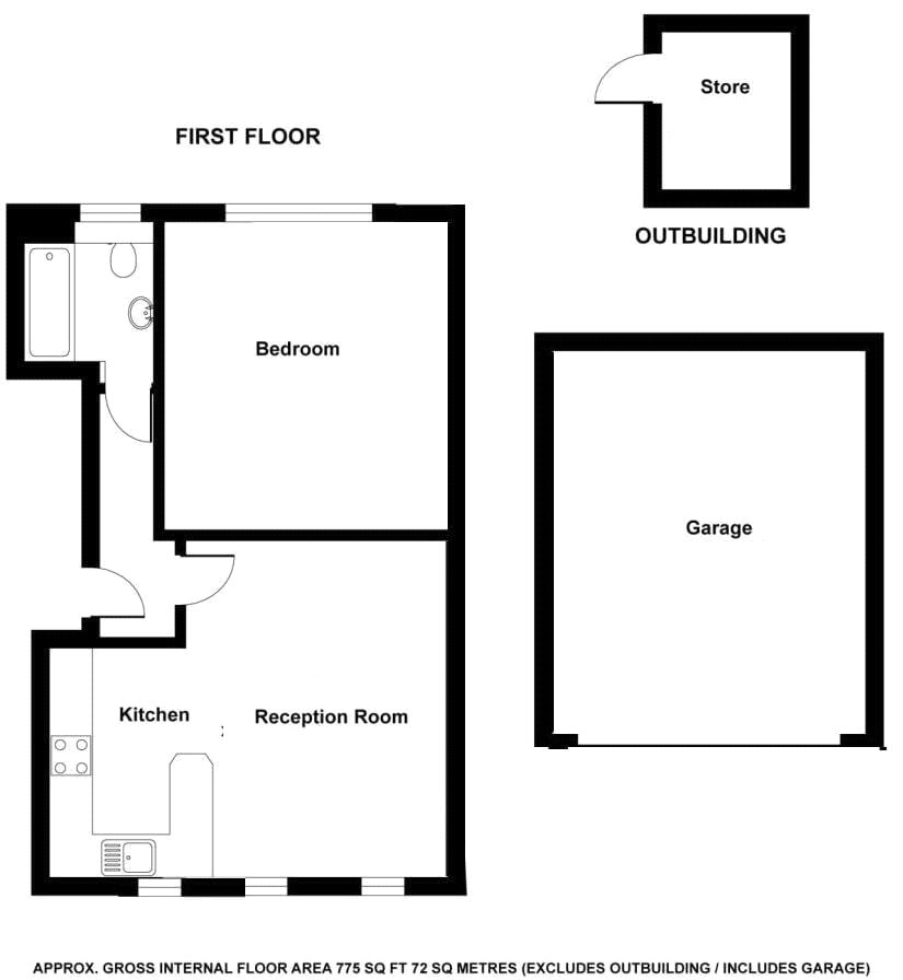 462A,, Bromley Road, Bromley floorplan