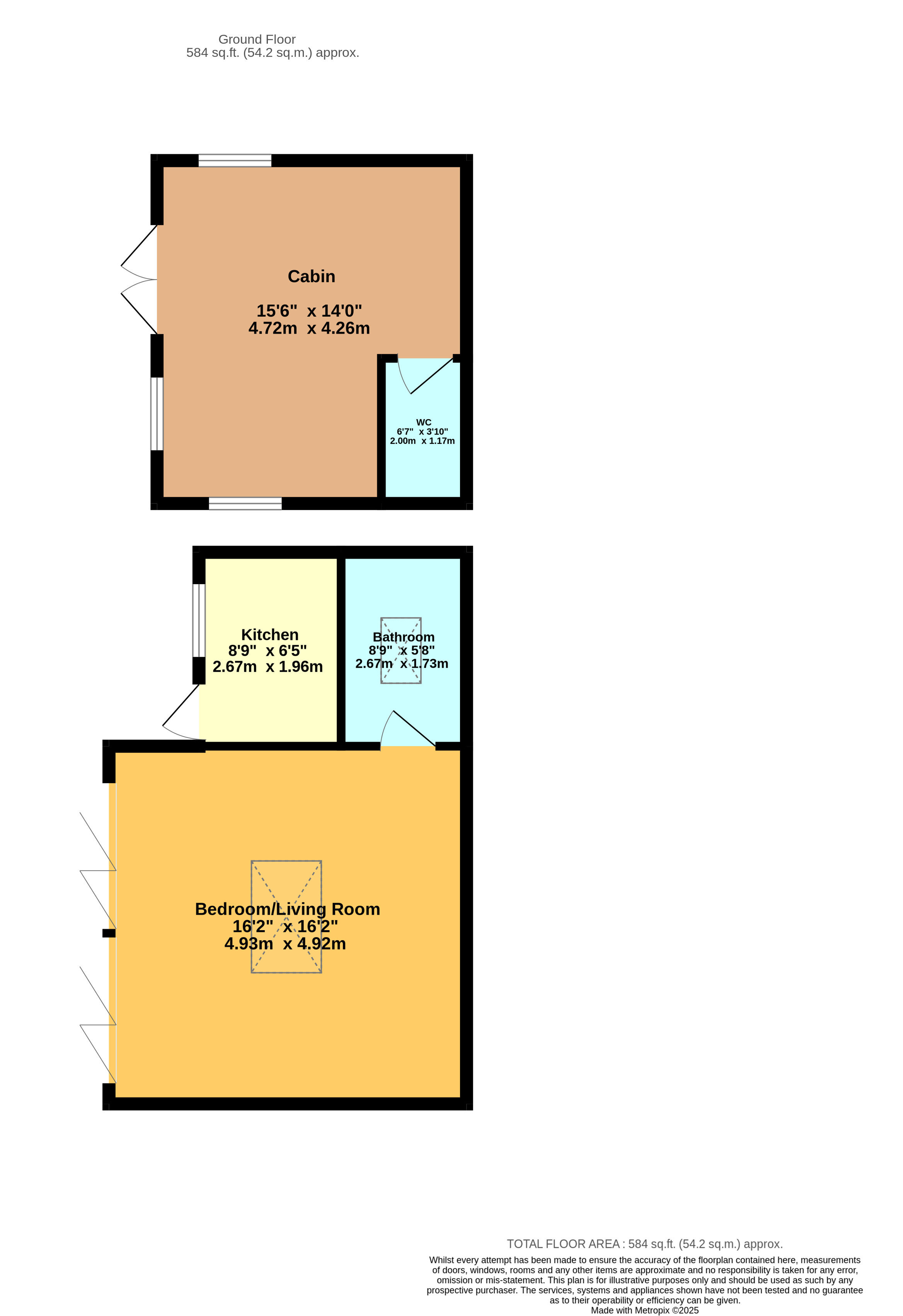1, Edge Hill Drive, Perton floorplan