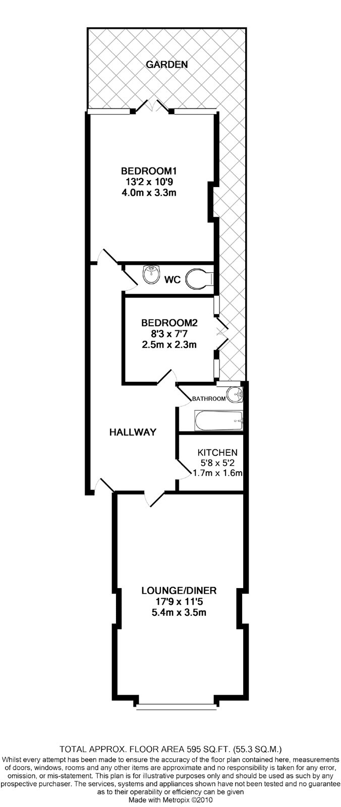 2 Bedrooms Flat for sale in Colworth Road, Addiscombe, Croydon CR0