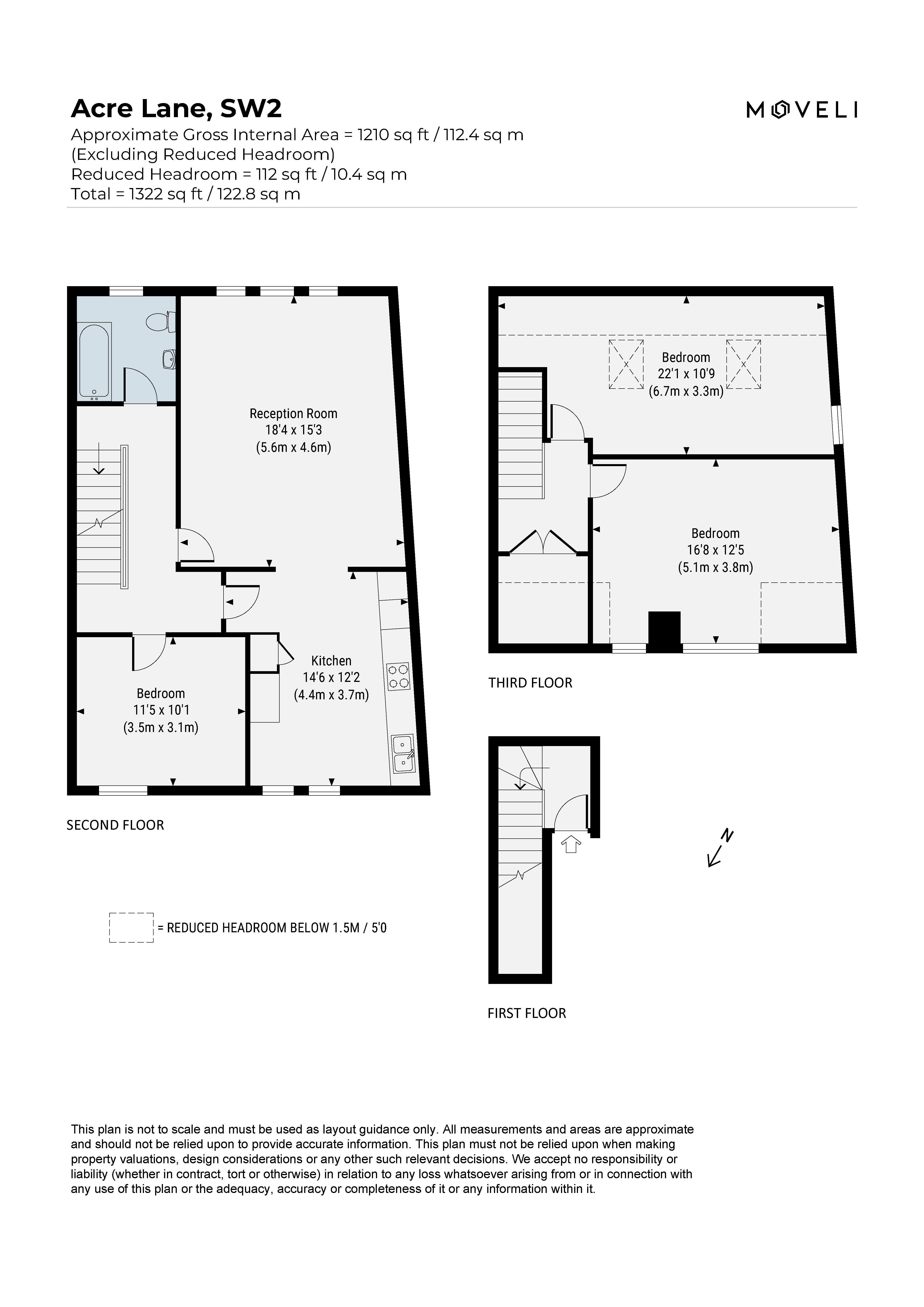 Acre Lane, London SW2, 3 bedroom flat for sale 63990004 PrimeLocation