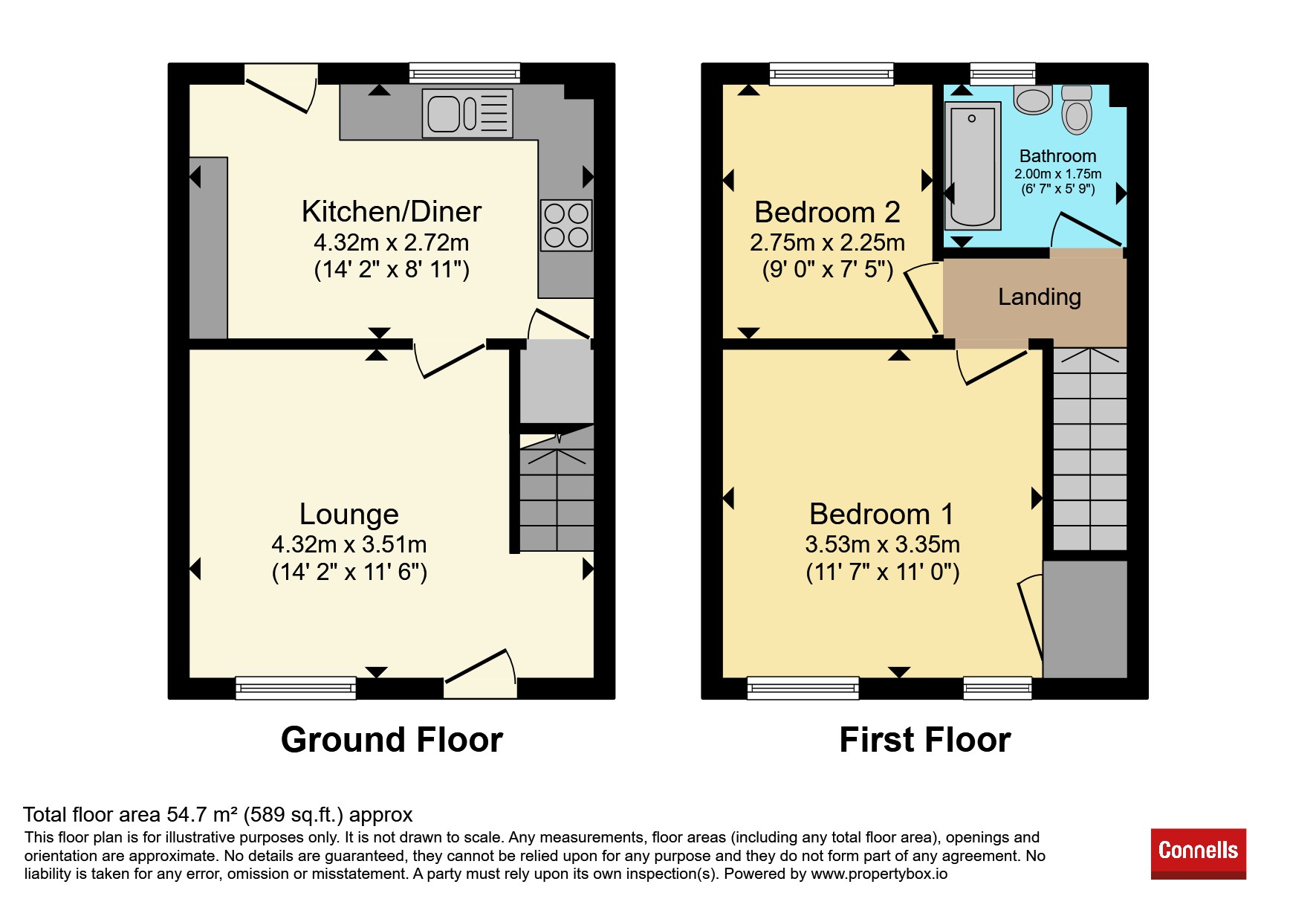 4, Melrose Close, Swindon floorplan