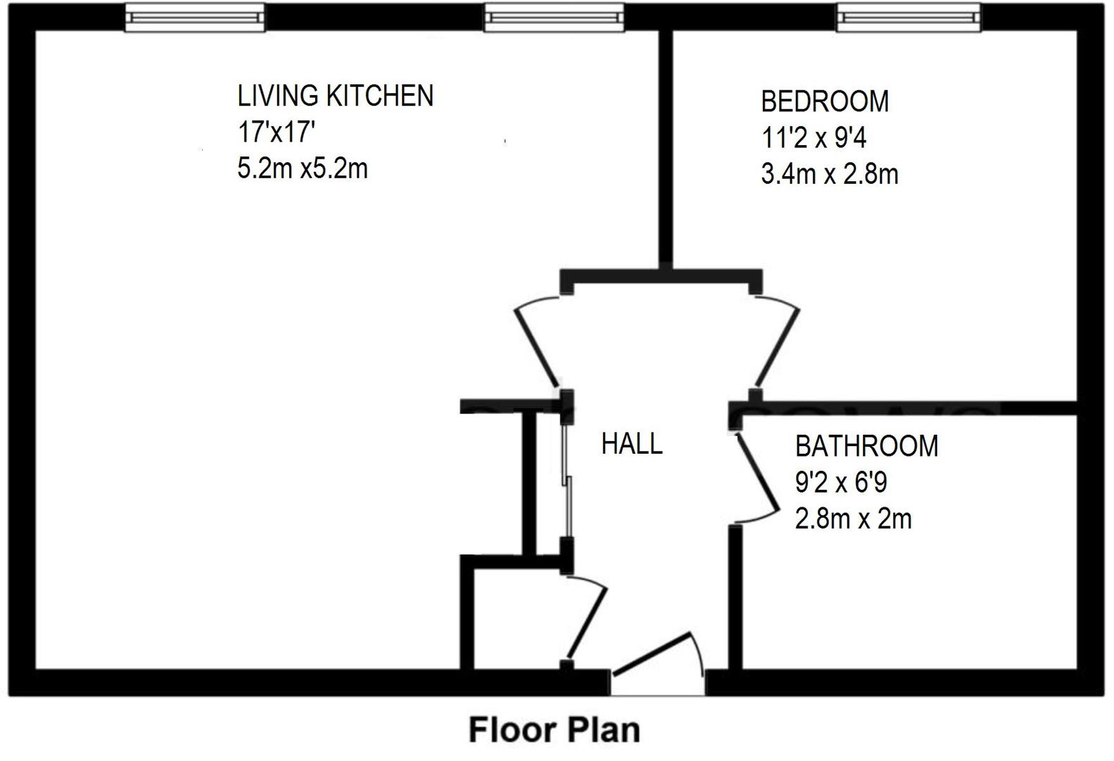 1 Bedrooms Flat to rent in Firth Street, Huddersfield HD1
