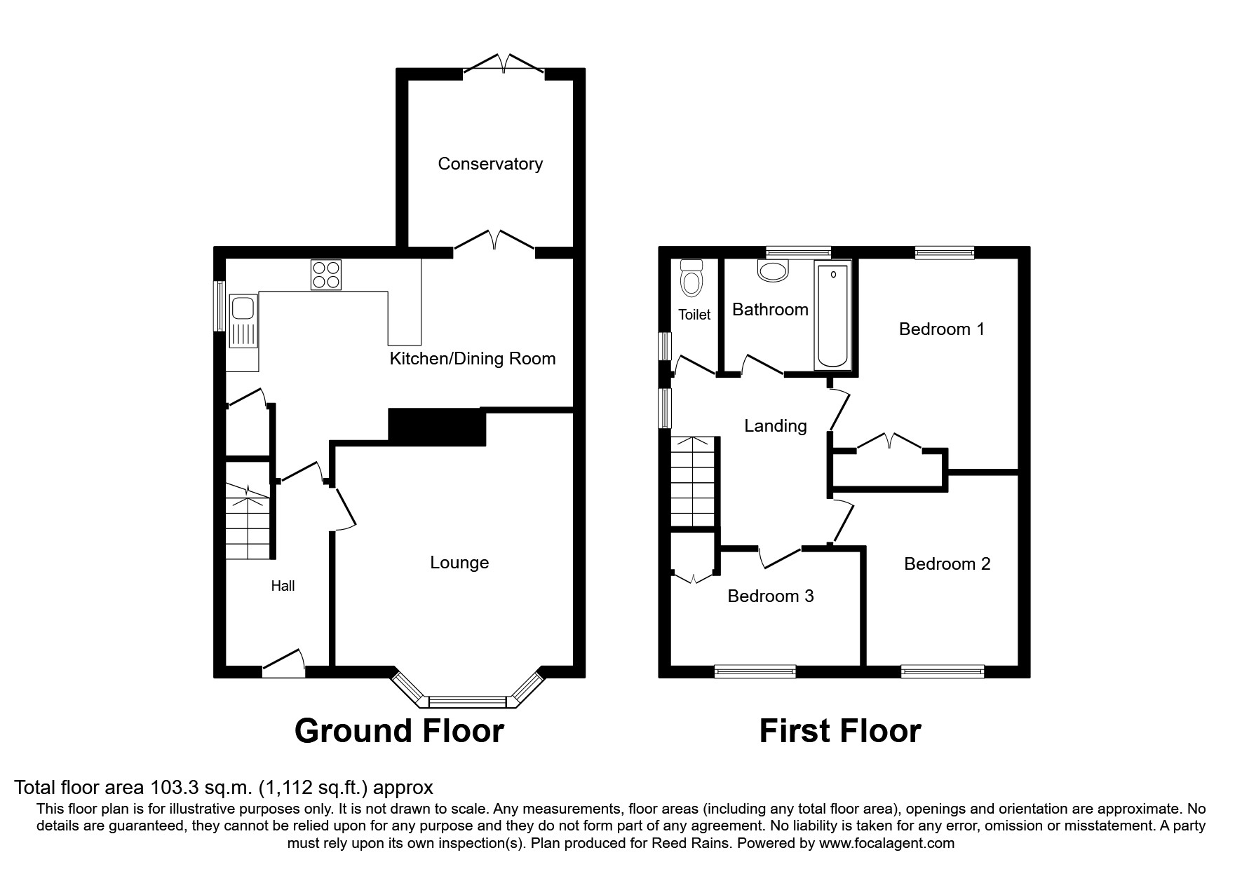 Meadow Avenue, Rawmarsh, Rotherham, South Yorkshire S62, 3 bedroom semi