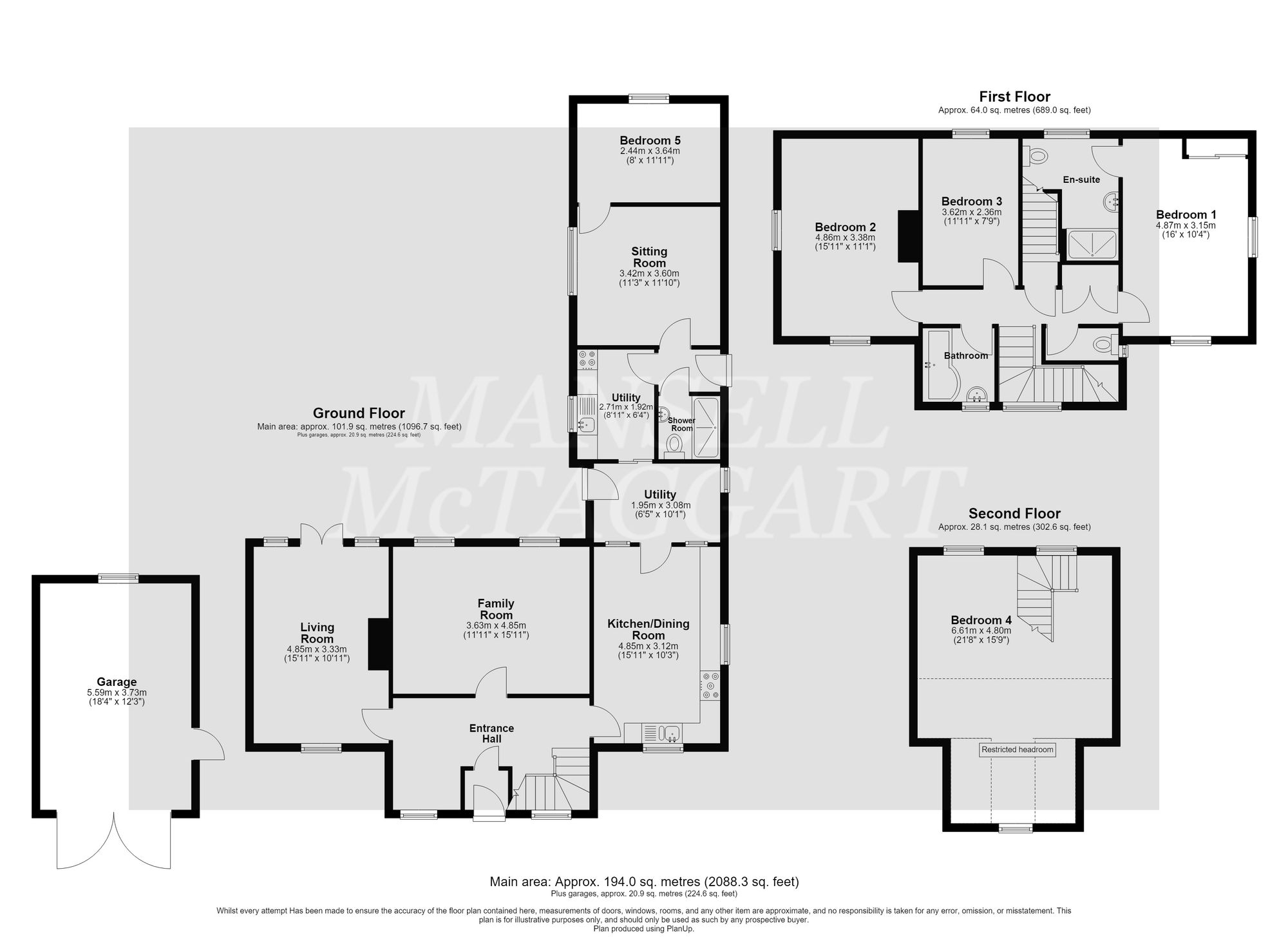 Stone House London Road, East Grinstead floorplan