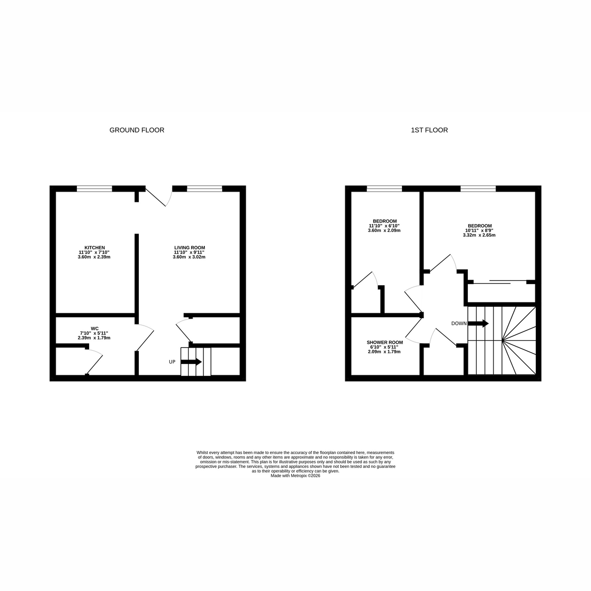 11, Foxglove Crescent, Inverness floorplan