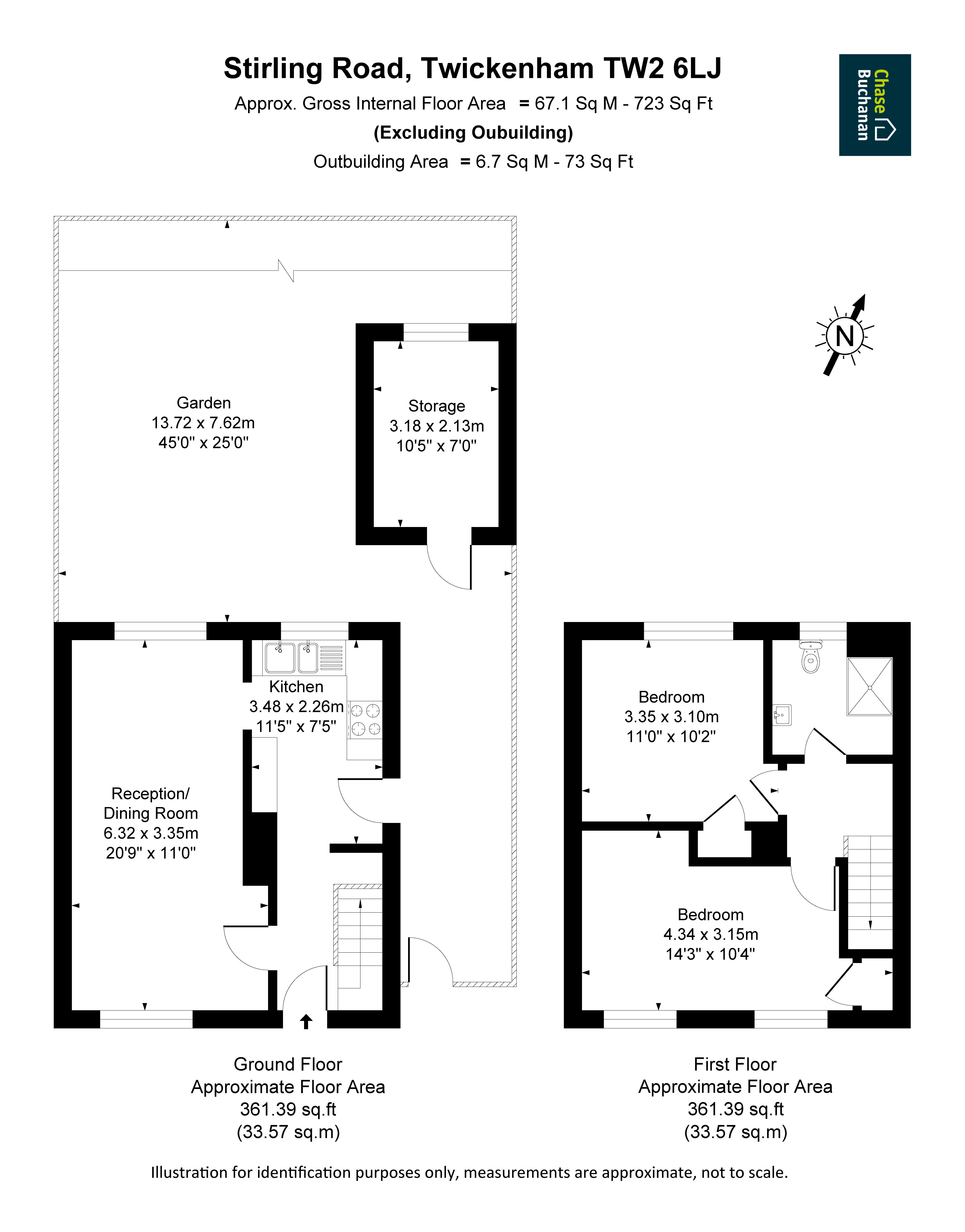 18, Stirling Road, Twickenham floorplan
