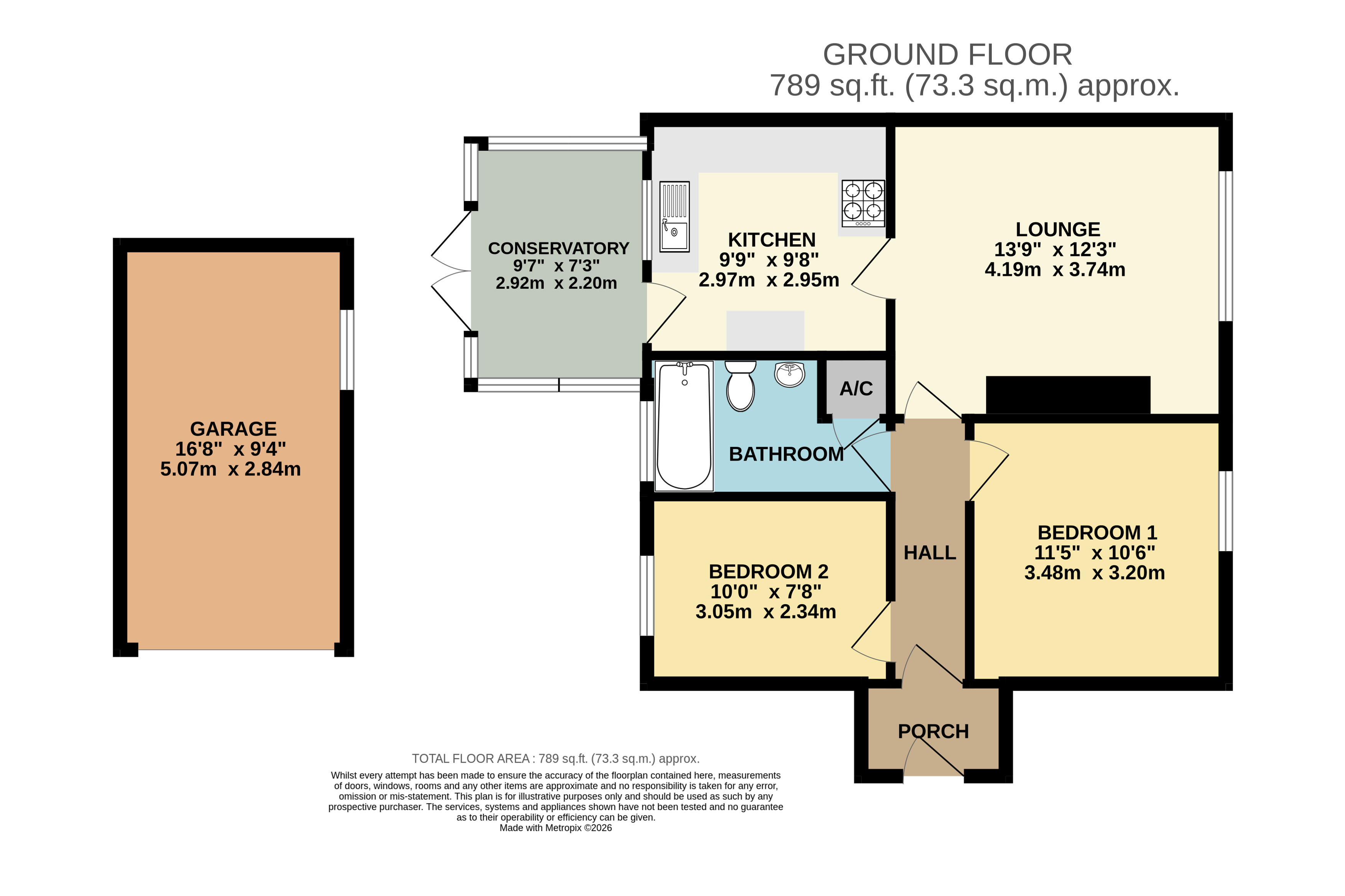 24, Russell Close, Barnstaple floorplan