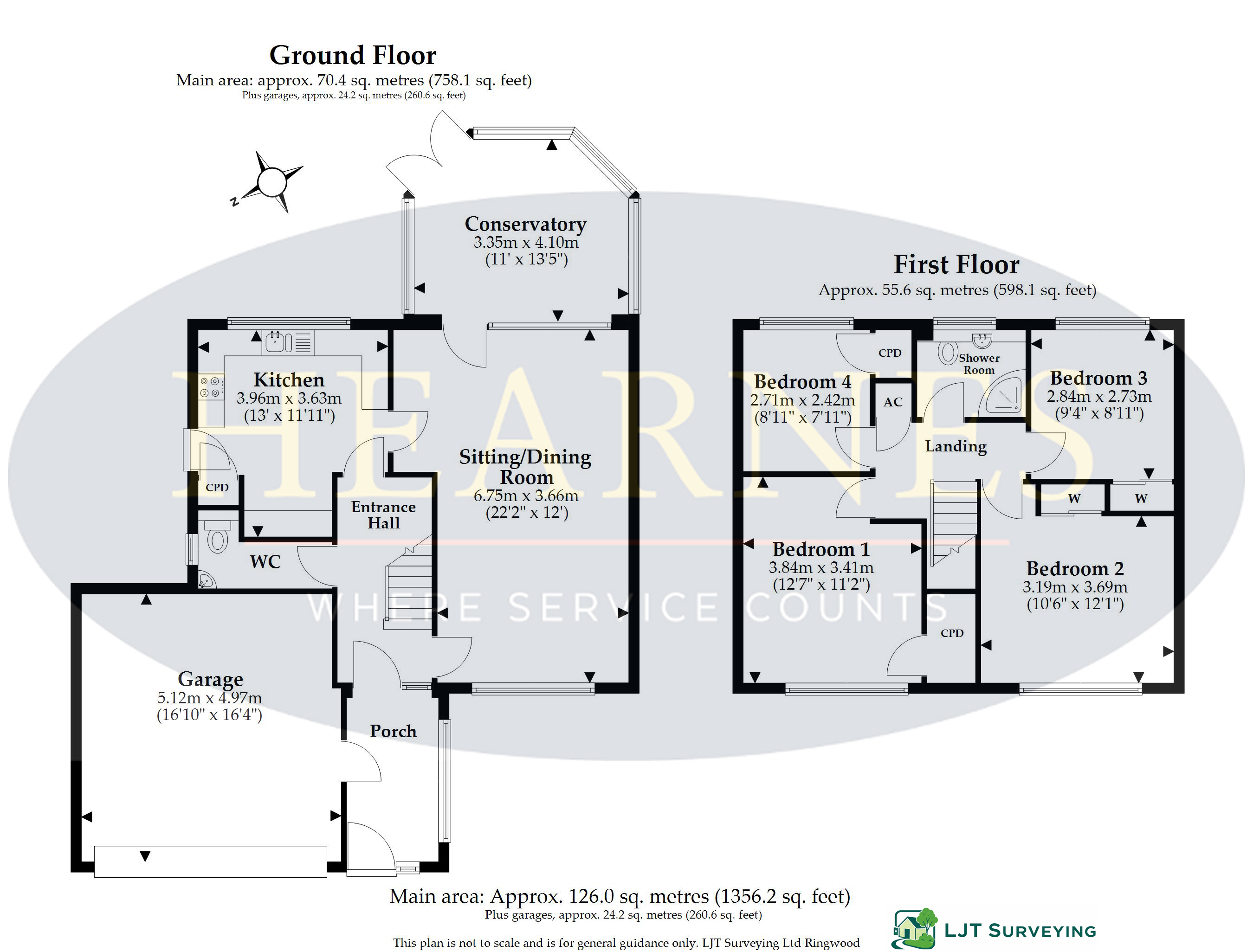 48, Lynwood Drive, Wimborne floorplan