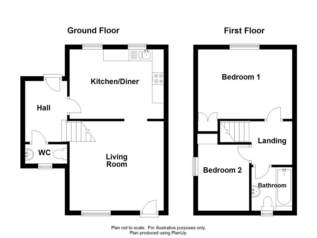 Printers Mews, Laundry Lane, Leominster floorplan