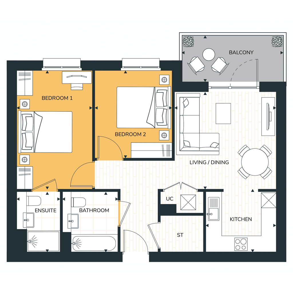H871979, Lapidge Drive, London floorplan
