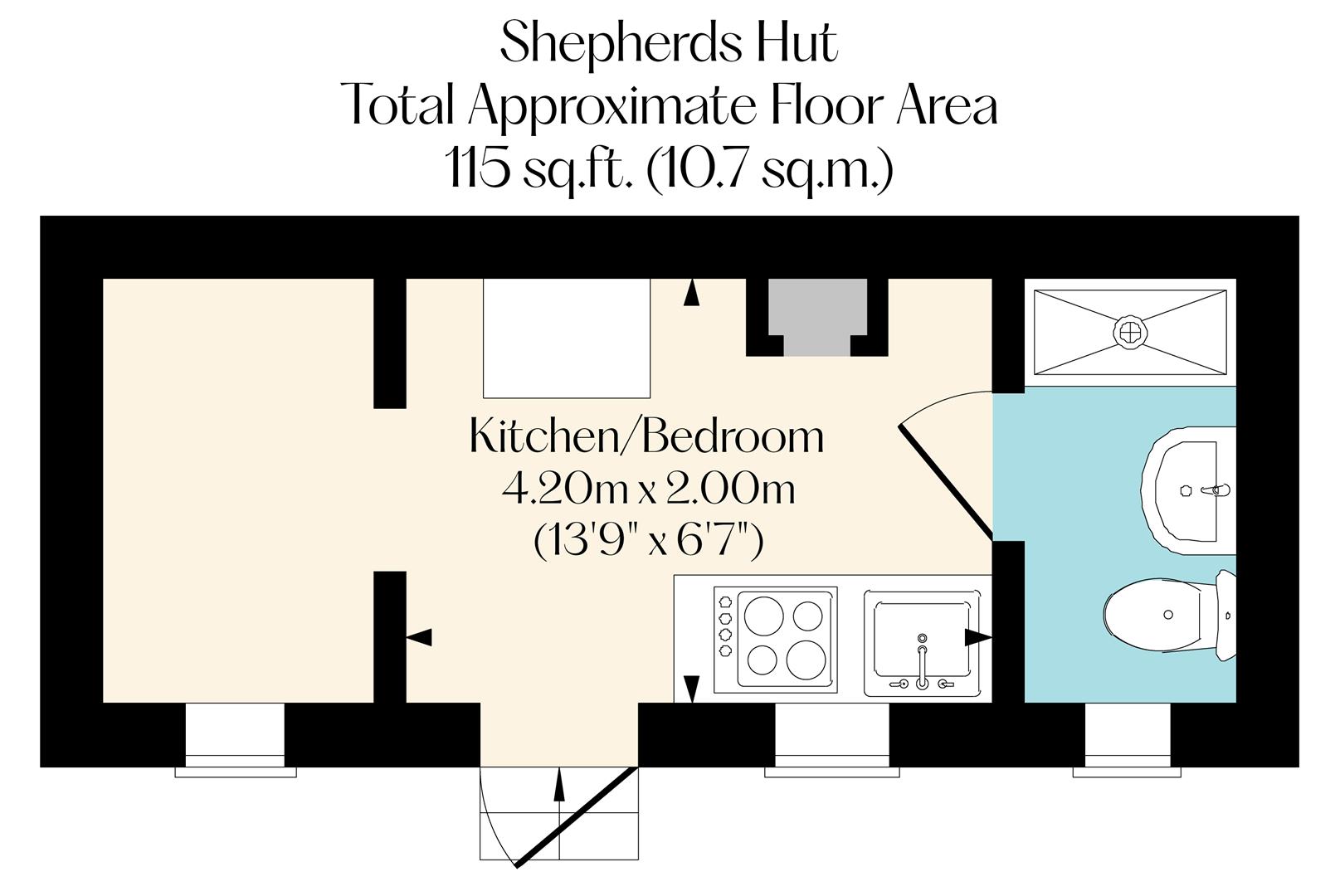 Town End Cottage, Main Street, Bakewell floorplan