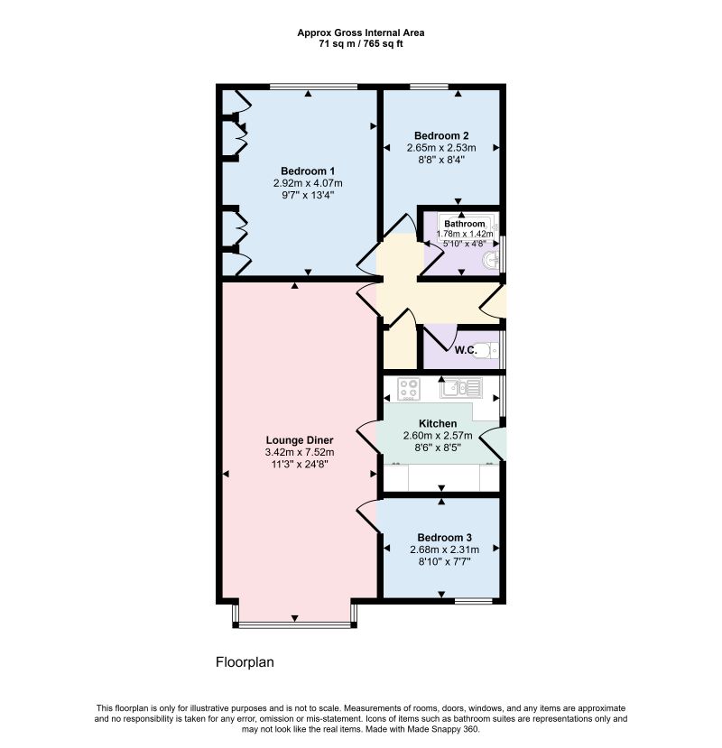 4, Bonython Drive, Truro floorplan