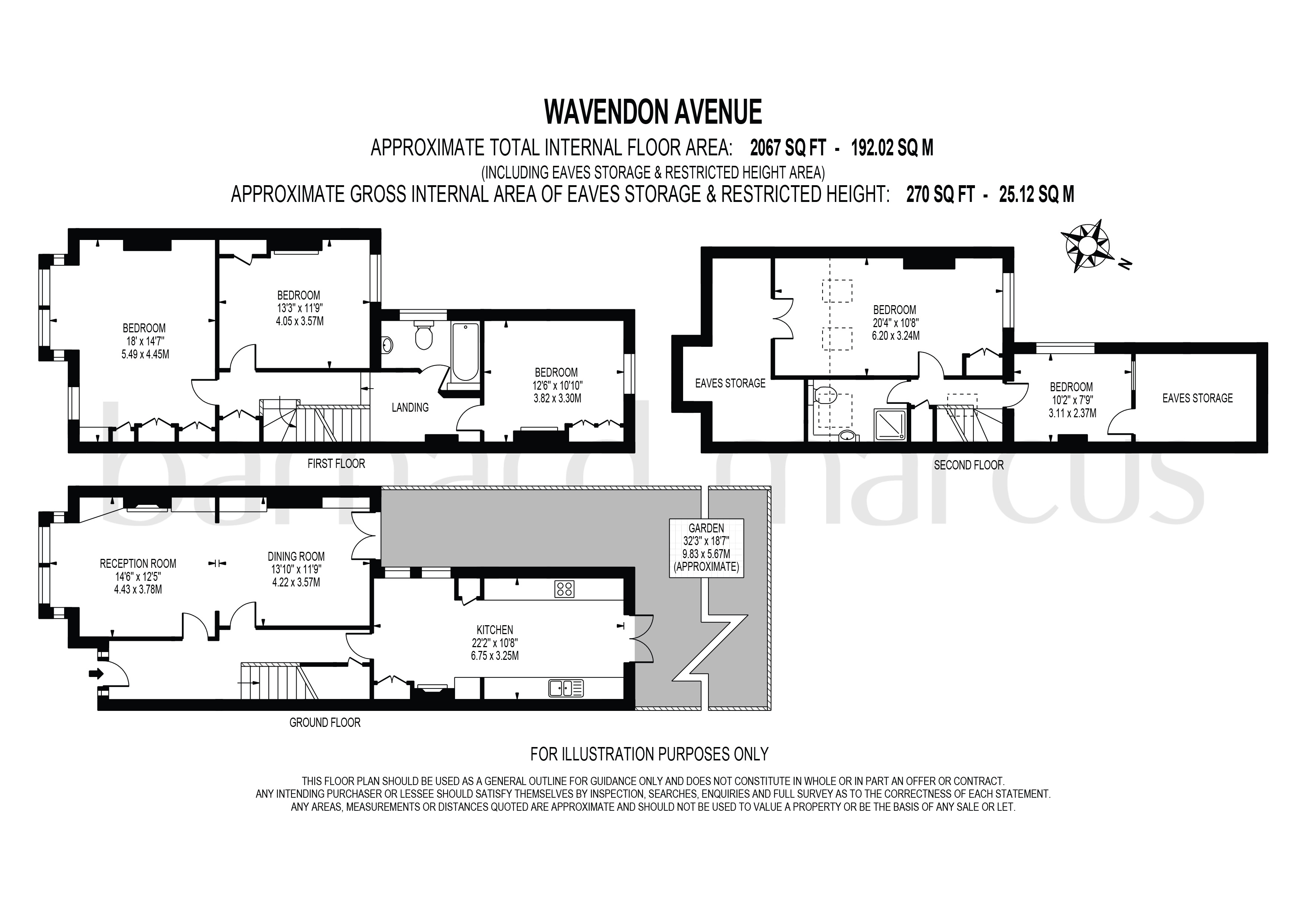 45, Wavendon Avenue, LONDON floorplan