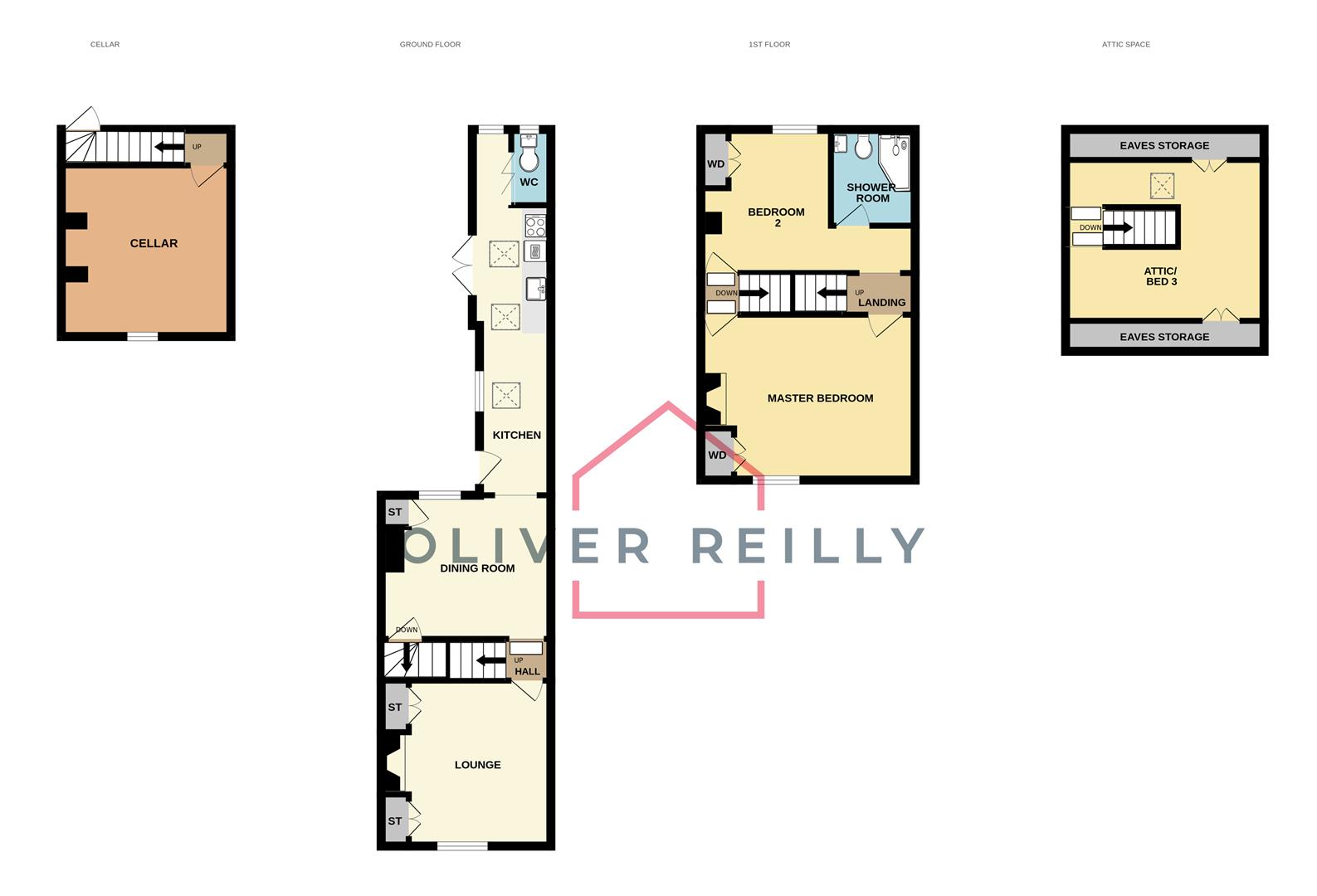 47, Whitfield Street, Newark floorplan