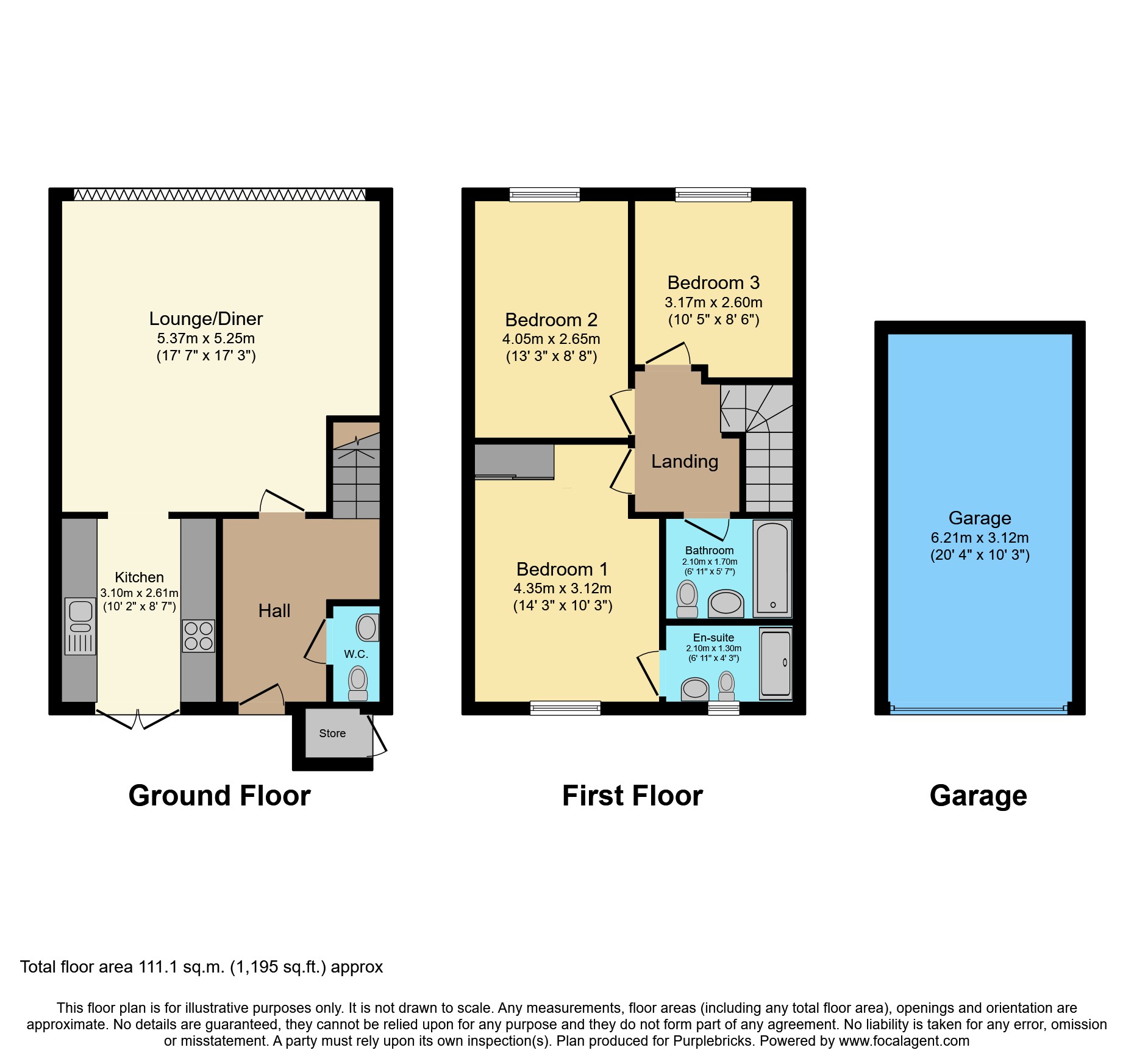 7, Stadium Avenue, Newark floorplan