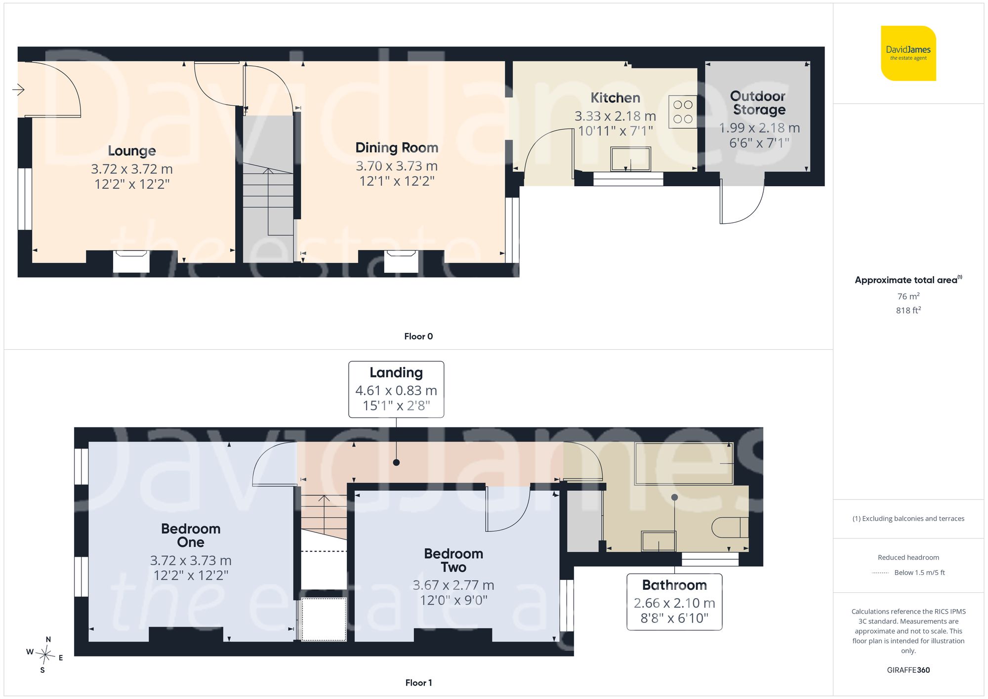 53 Chesterfield Street, Nottingham floorplan
