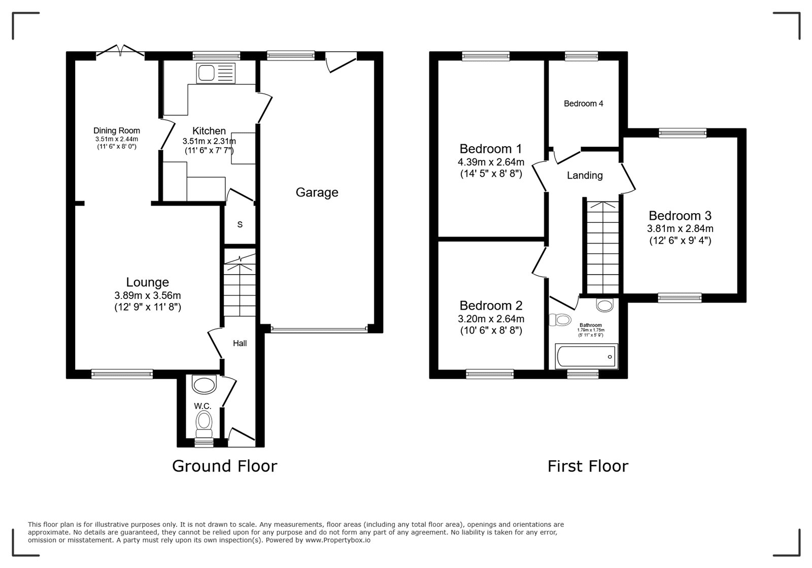 1 The Rookery,, Coast Road, Pevensey floorplan