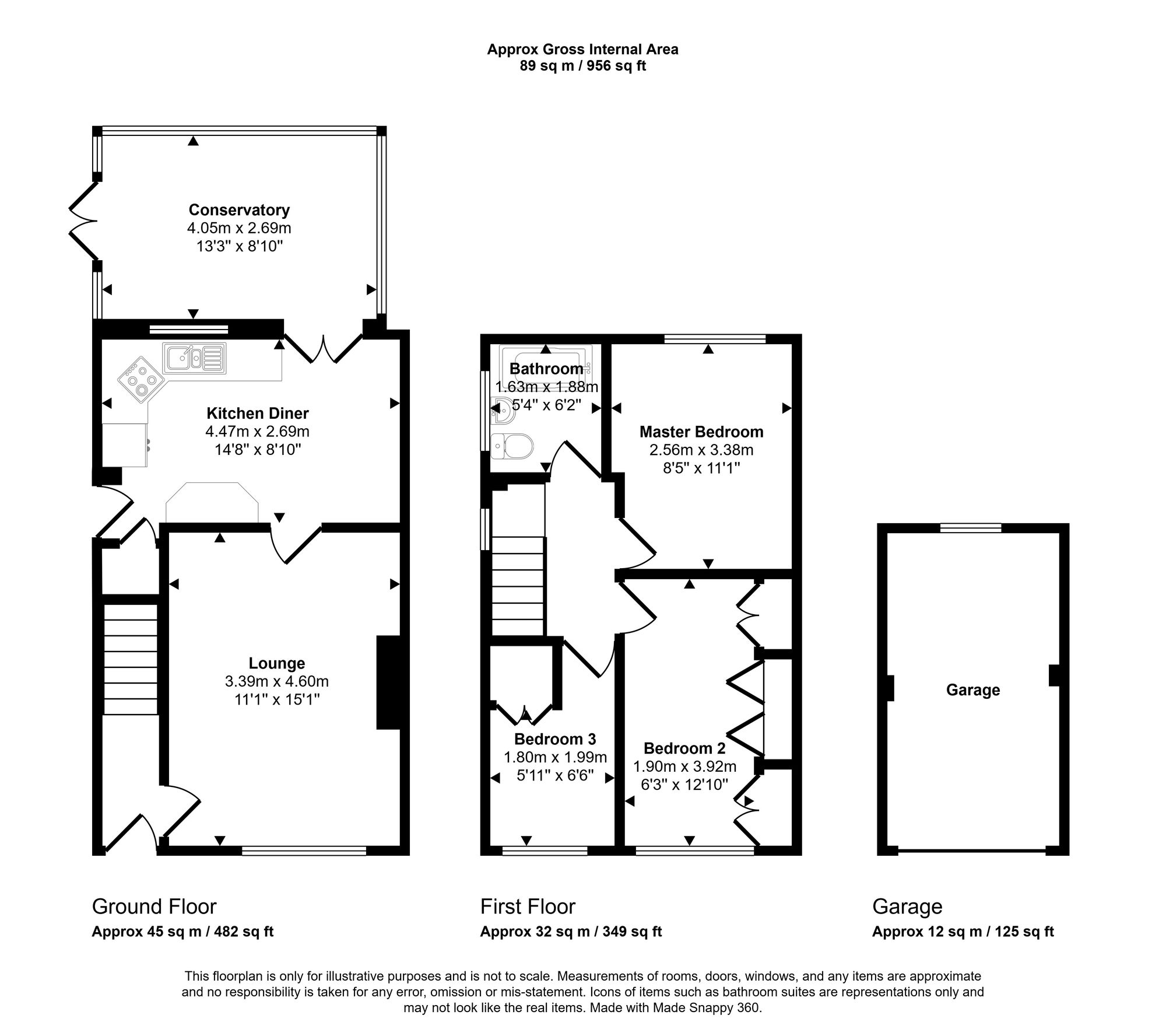 17 Ty Fry Close, Bridgend floorplan