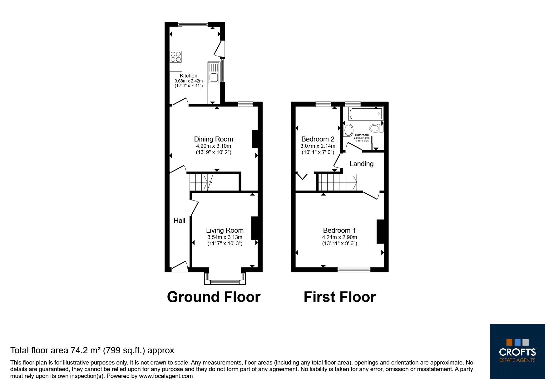 8, Bowers Avenue, Grimsby floorplan