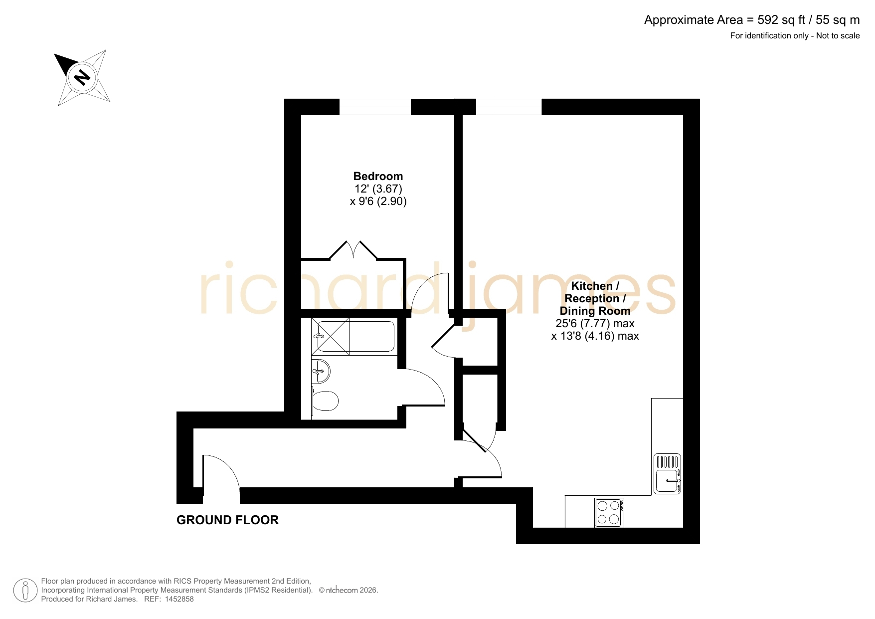 22, King House, Swindon floorplan